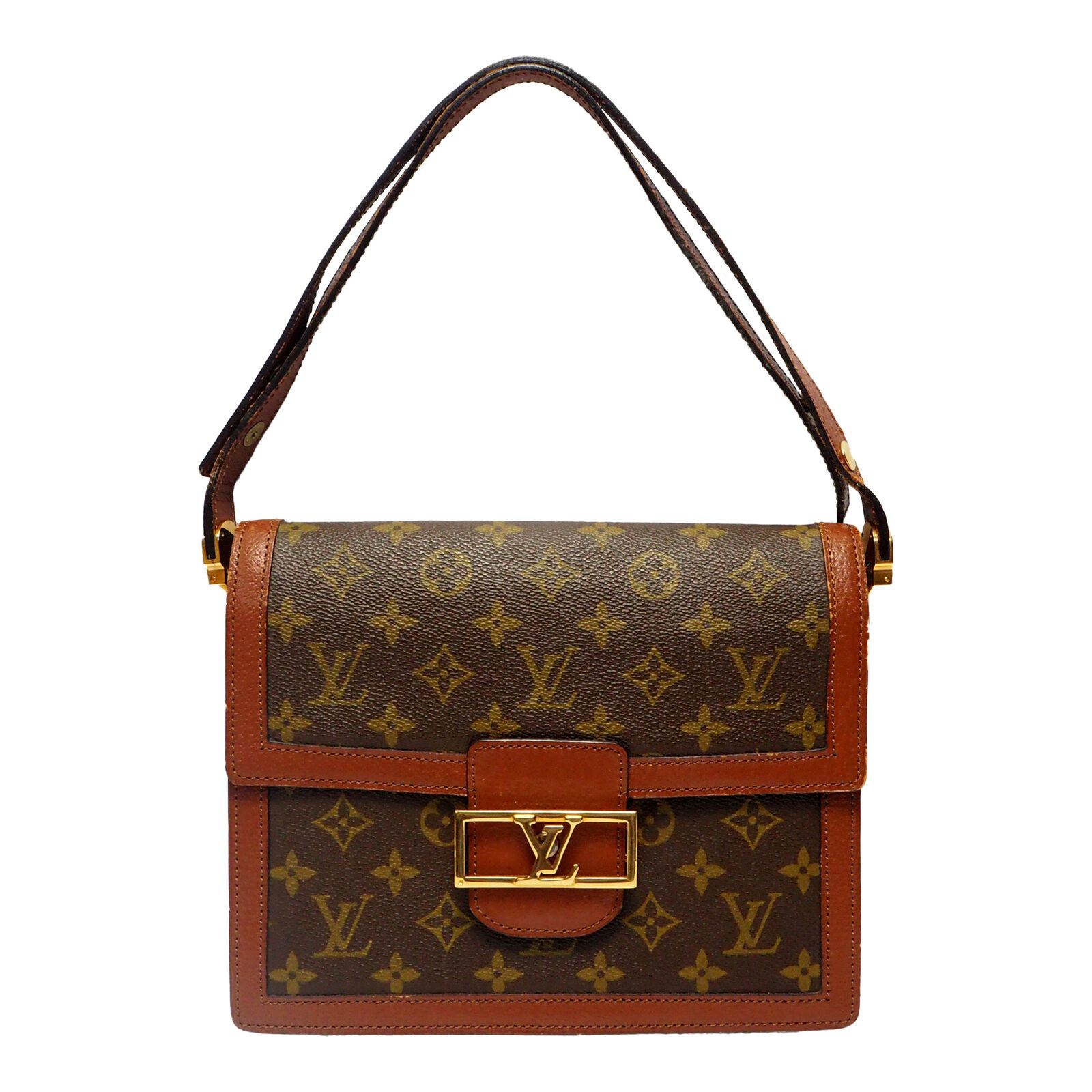 Louis Vuitton Shoulder Bag Handbag Sac Dauphine Monogram Canvas