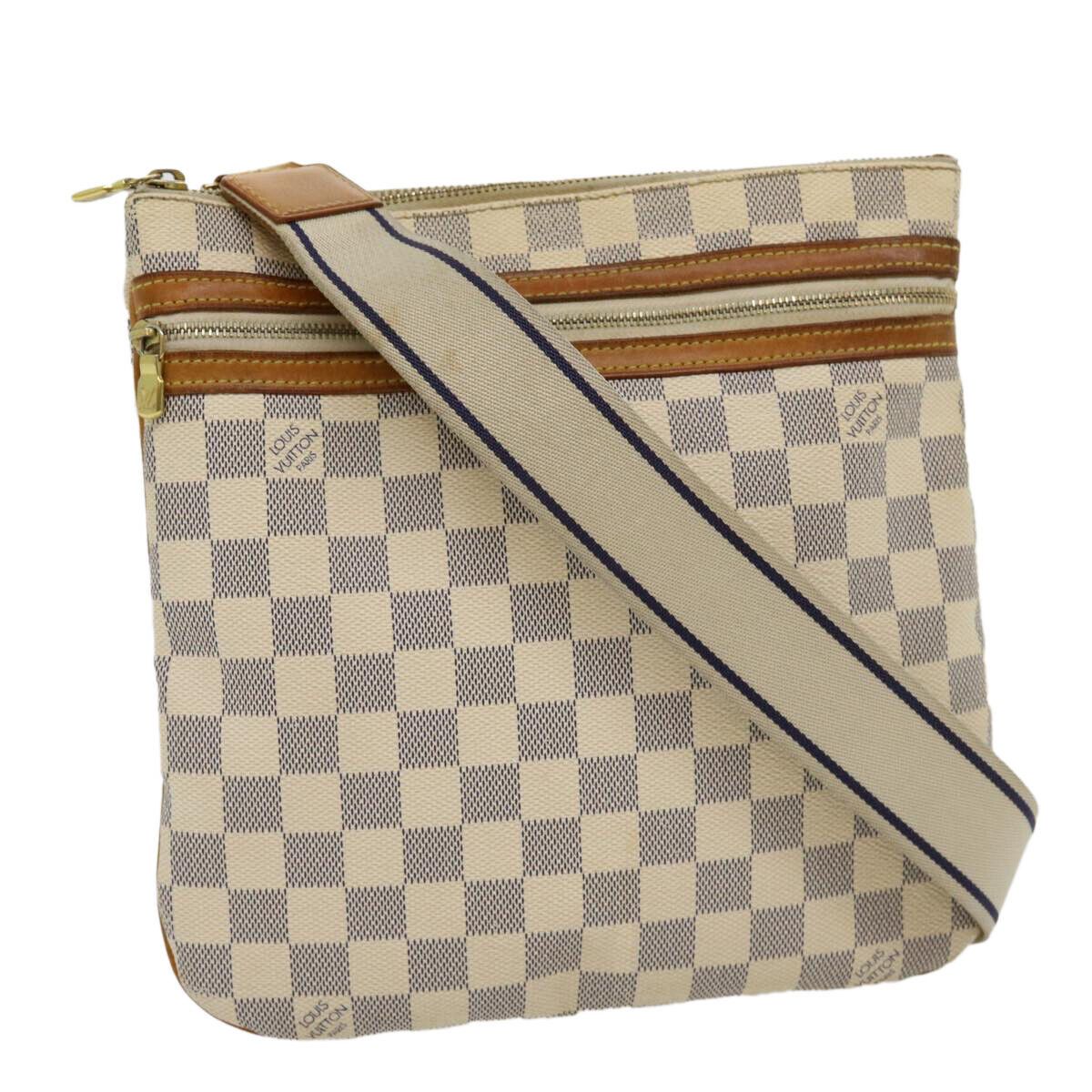 Louis Vuitton Damier Azur Pochette Bosphore Shoulder Bag Lv Auth
