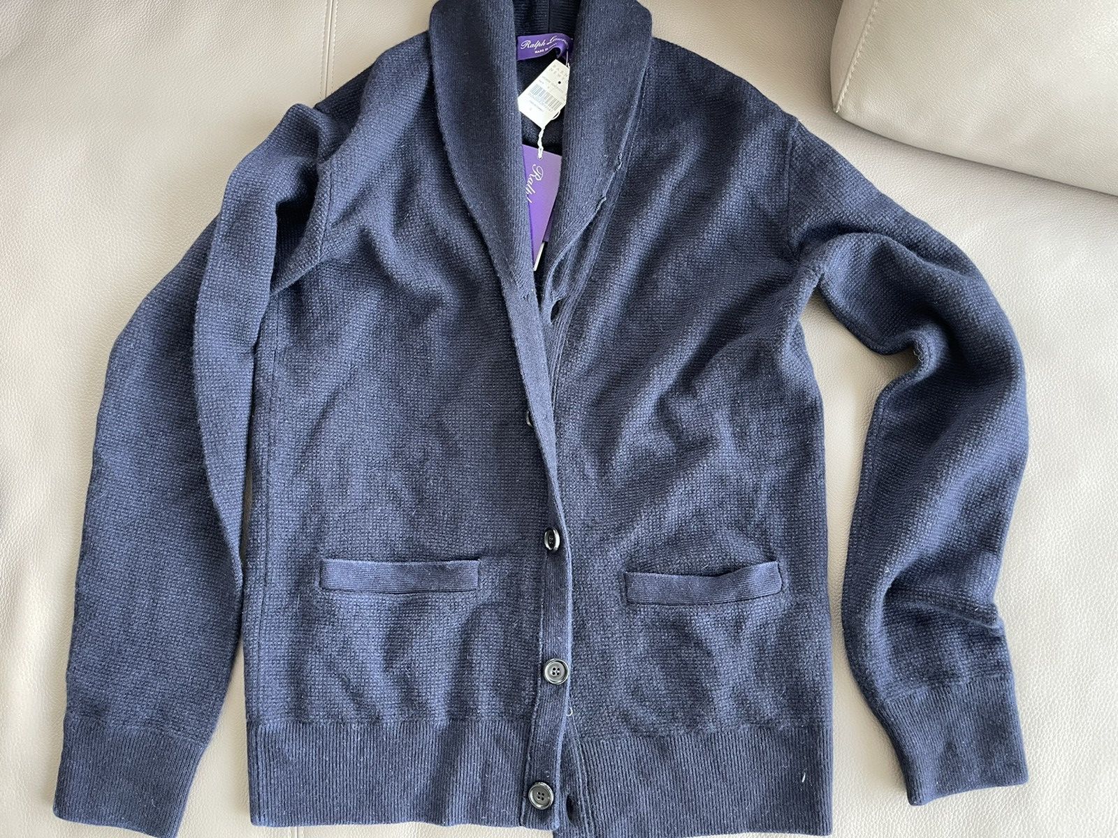 Ralph Lauren Purple Label Cashmere cardigan Size US S / EU 44-46 / 1 - 1 Thumbnail