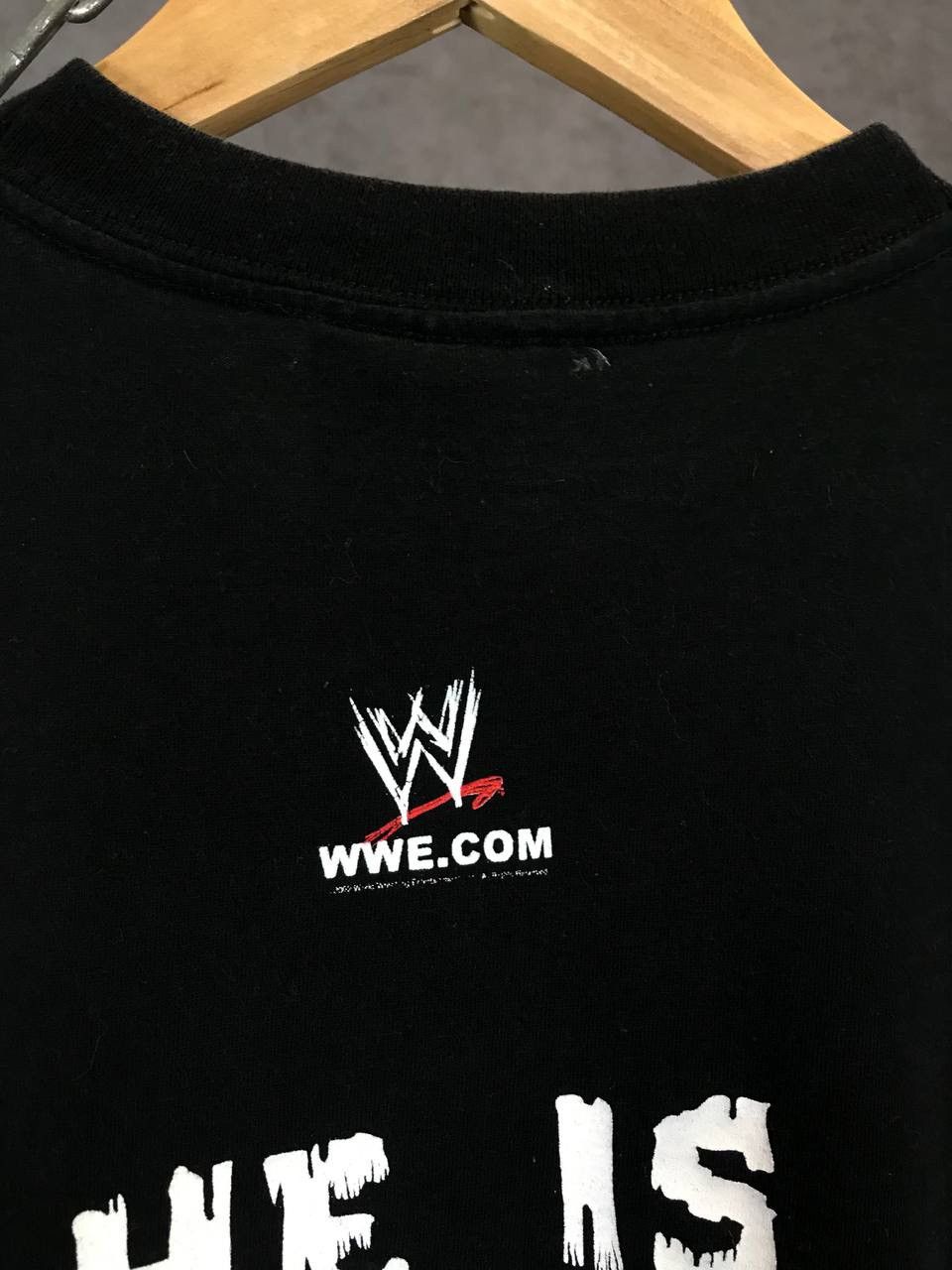 WWE Brock Lesnar 2002 vintage WWE WWF overprinted tee Size US M / EU 48-50 / 2 - 7 Thumbnail