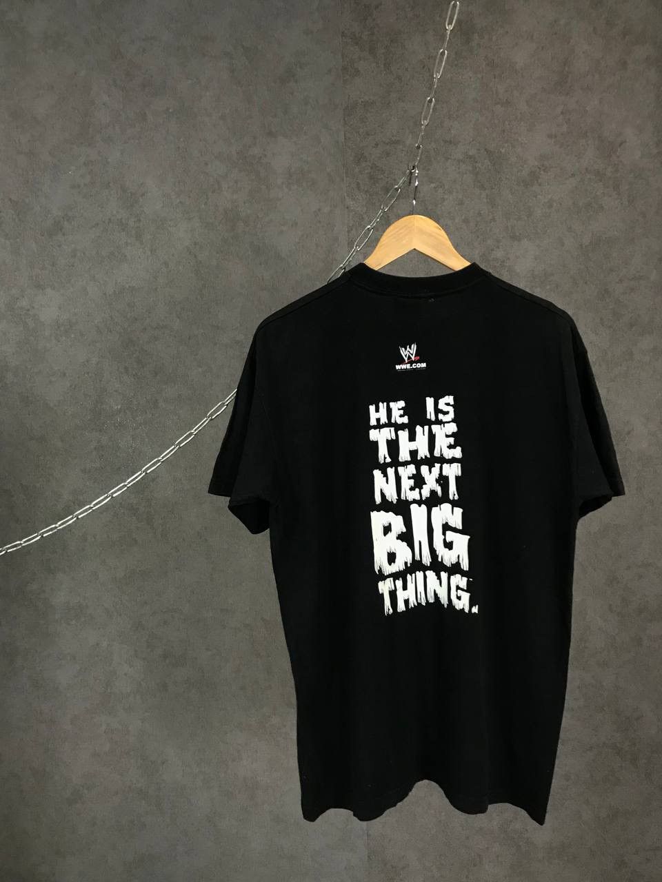 WWE Brock Lesnar 2002 vintage WWE WWF overprinted tee Size US M / EU 48-50 / 2 - 5 Thumbnail