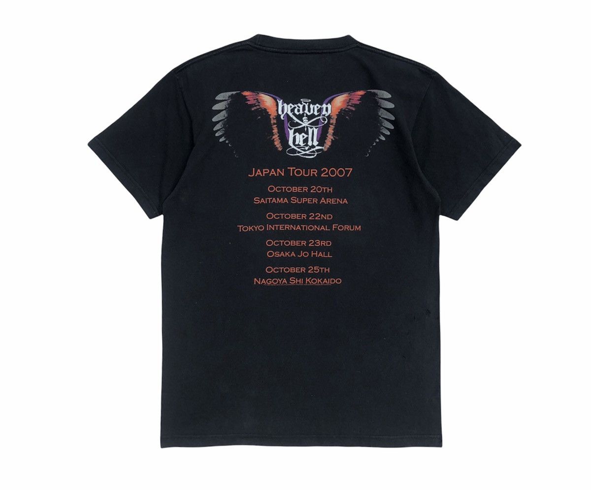 Band Tees Black Sabbath The Dio Heaven And Hell Band Japan Tour 2007 Size US L / EU 52-54 / 3 - 2 Thumbnail