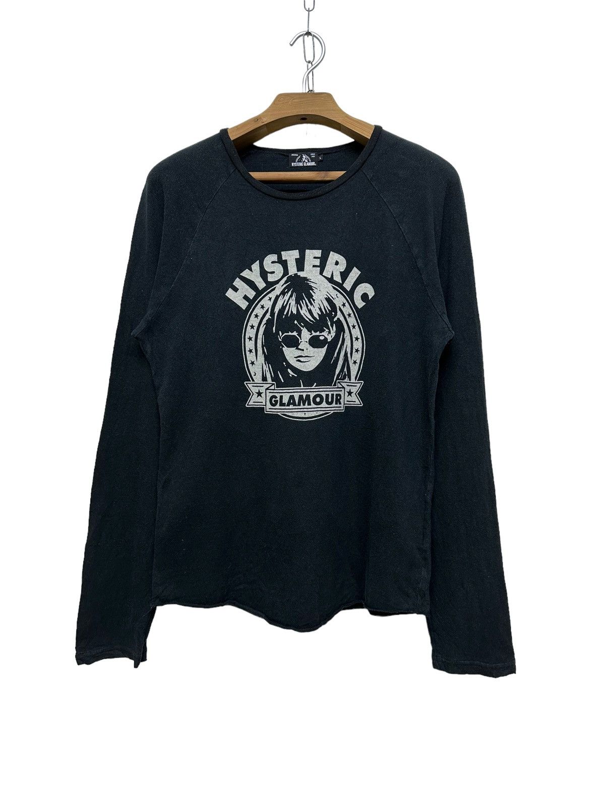 トップス hysteric glamour logo print raglan tee Excellent Hysteric Glamour Raglan 3/4 Tee (M) White/Red | eBay