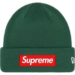 New Era Supreme Box Logo Beanie | Grailed