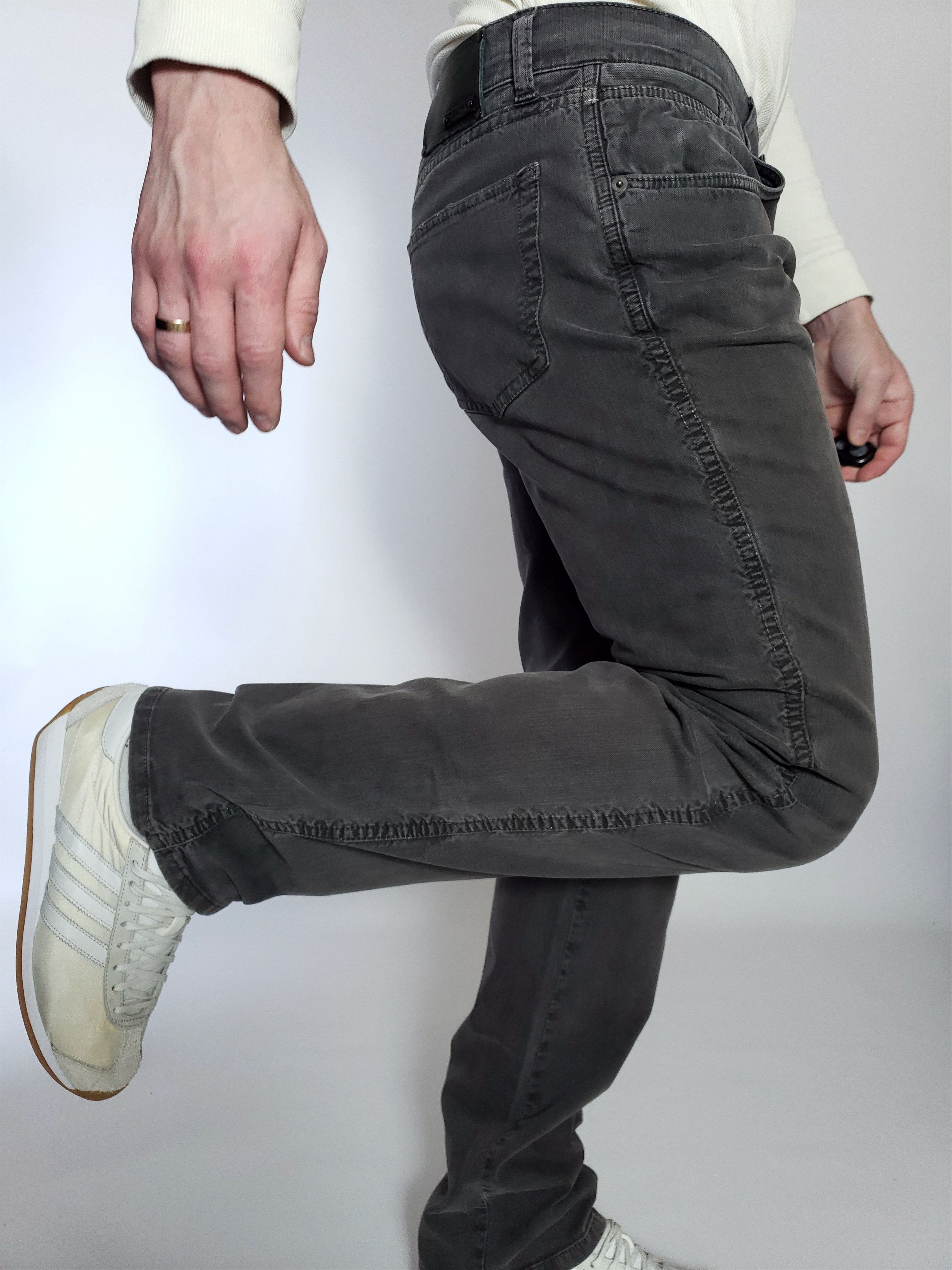 Ermenegildo Zegna × Z Zegna ZEGNA City Fit Men's W33 Jeans Denim Pants Straight Size US 31 - 7 Thumbnail