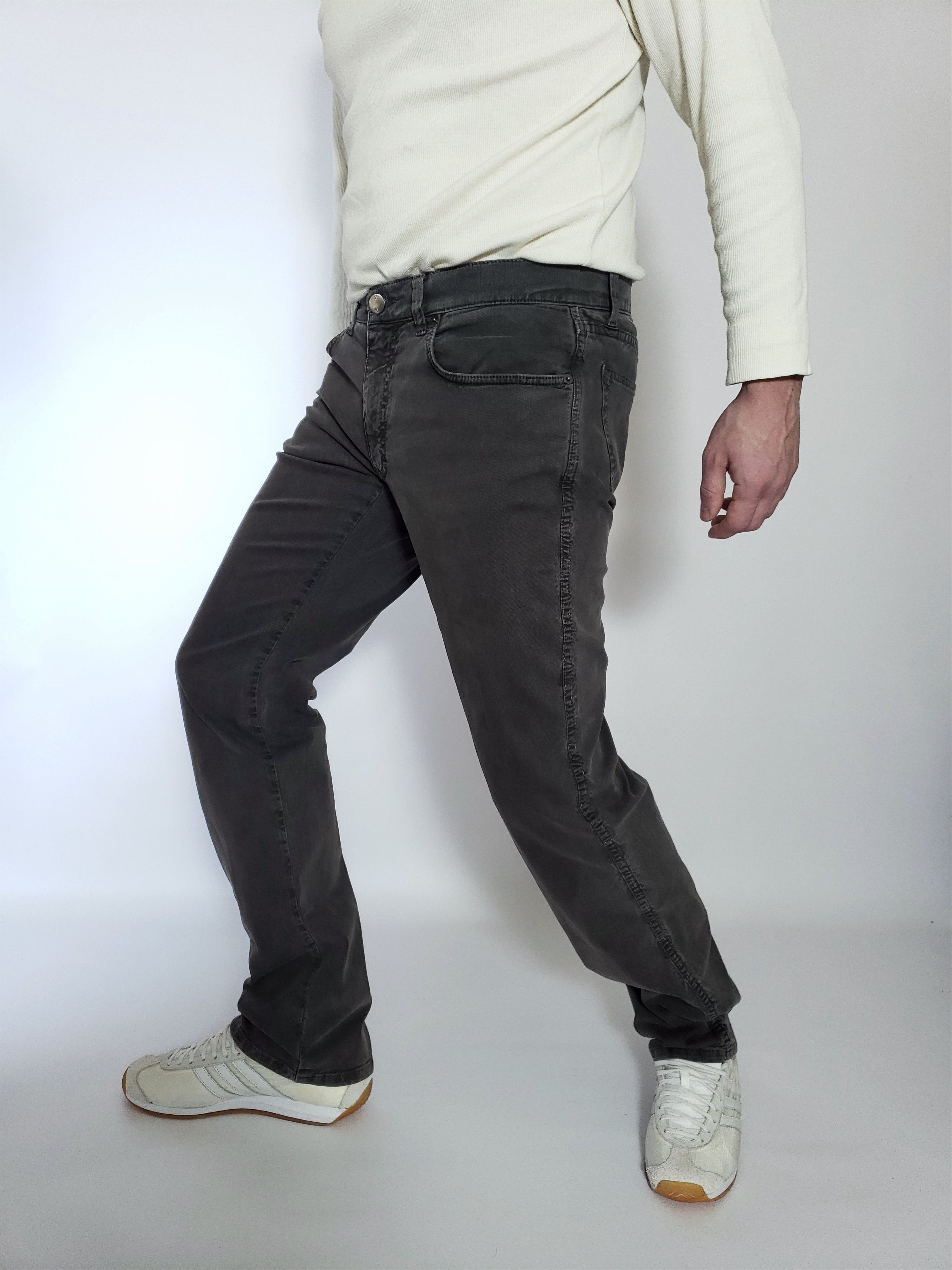 Ermenegildo Zegna × Z Zegna ZEGNA City Fit Men's W33 Jeans Denim Pants Straight Size US 31 - 4 Thumbnail