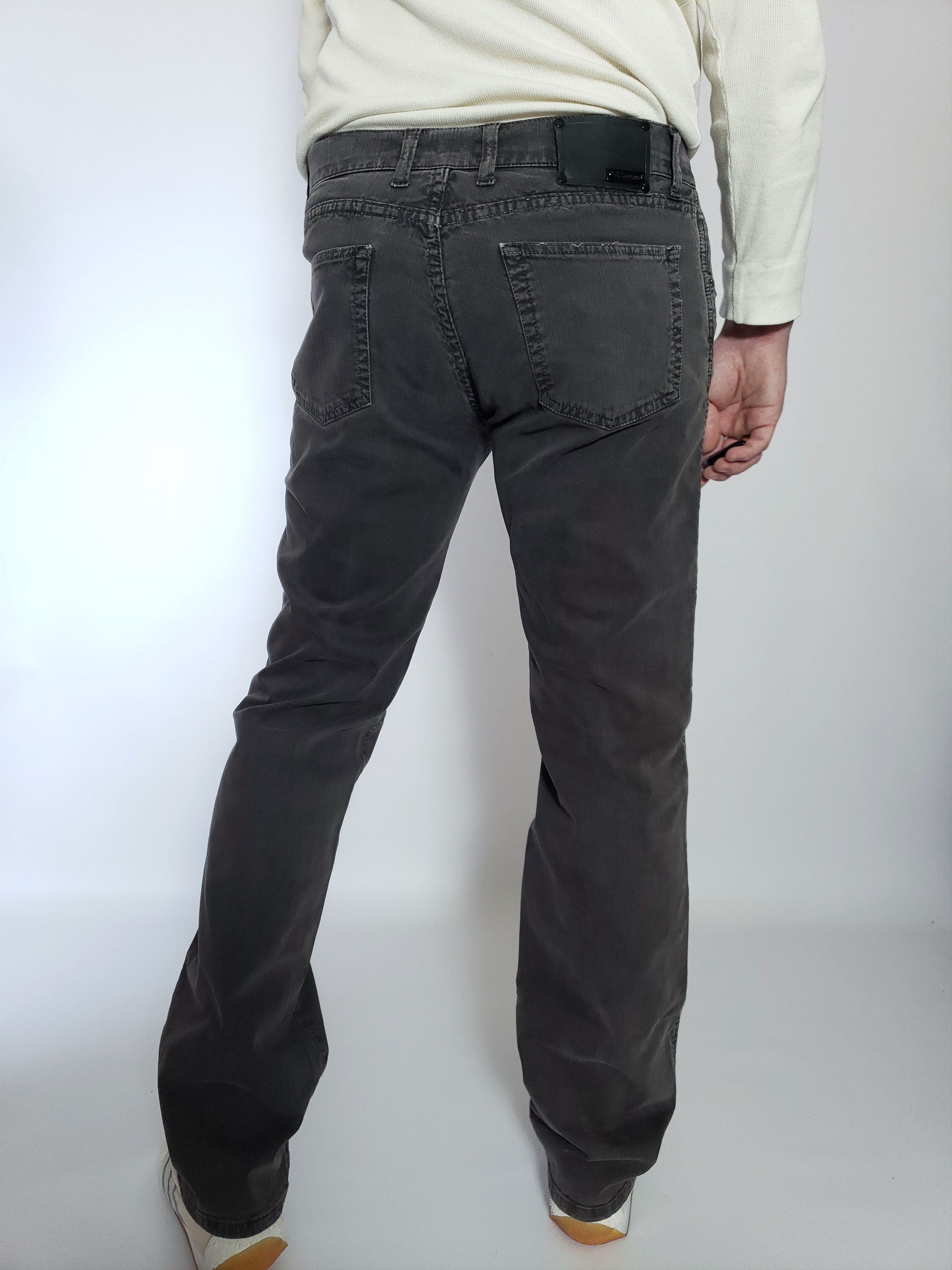 Ermenegildo Zegna × Z Zegna ZEGNA City Fit Men's W33 Jeans Denim Pants Straight Size US 31 - 5 Thumbnail