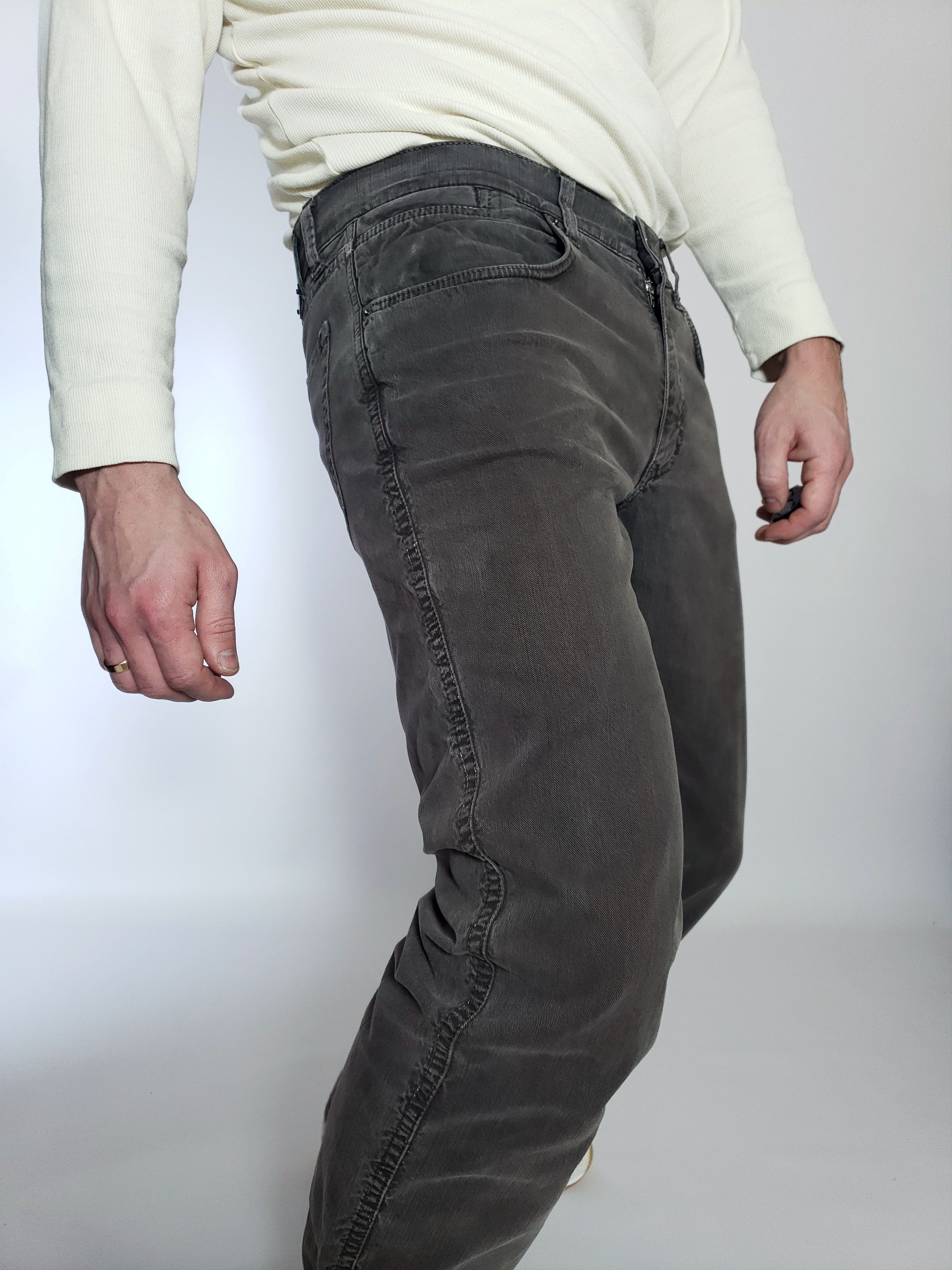 Ermenegildo Zegna × Z Zegna ZEGNA City Fit Men's W33 Jeans Denim Pants Straight Size US 31 - 8 Thumbnail