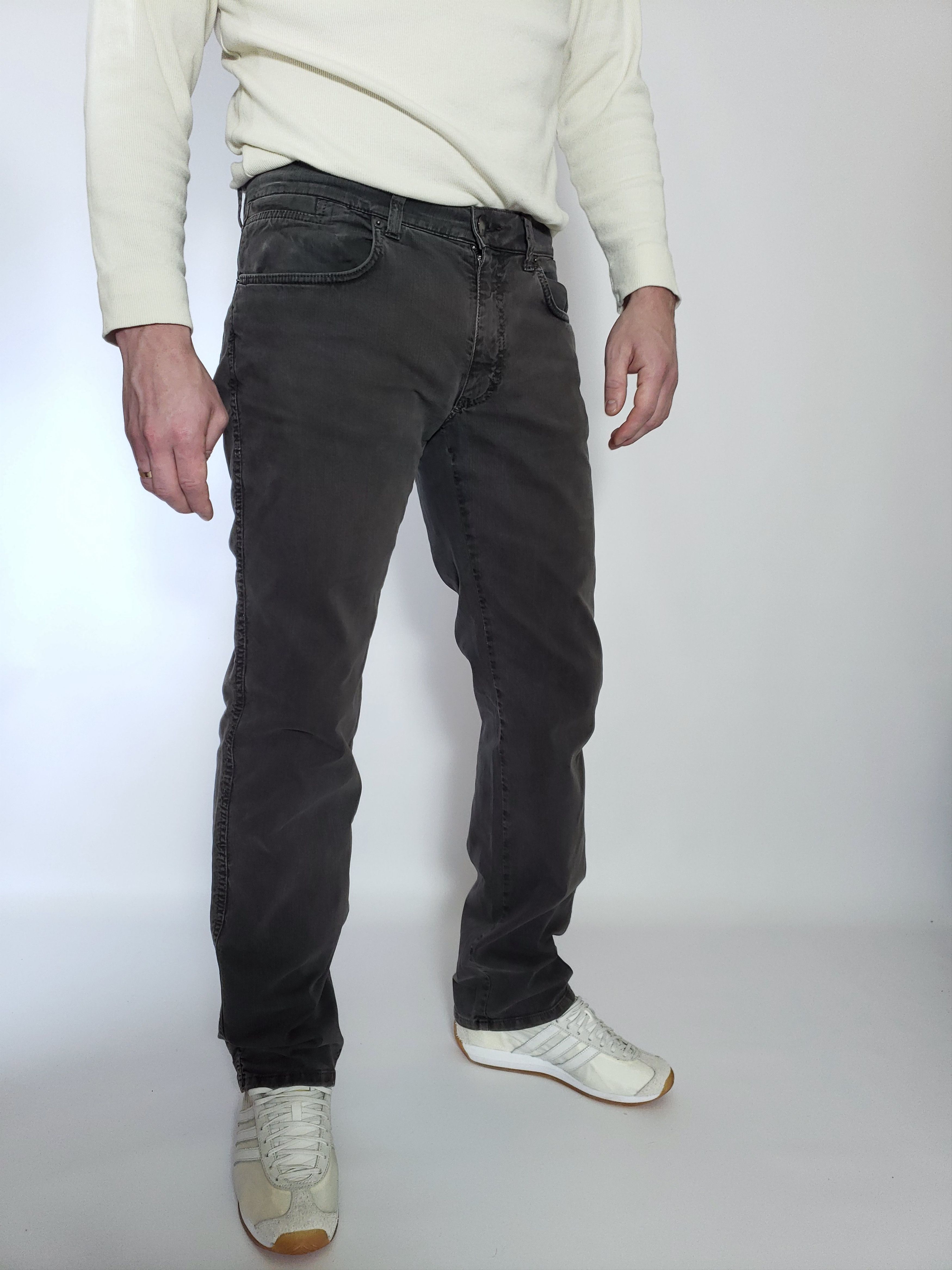 Ermenegildo Zegna × Z Zegna ZEGNA City Fit Men's W33 Jeans Denim Pants Straight Size US 31 - 2 Thumbnail