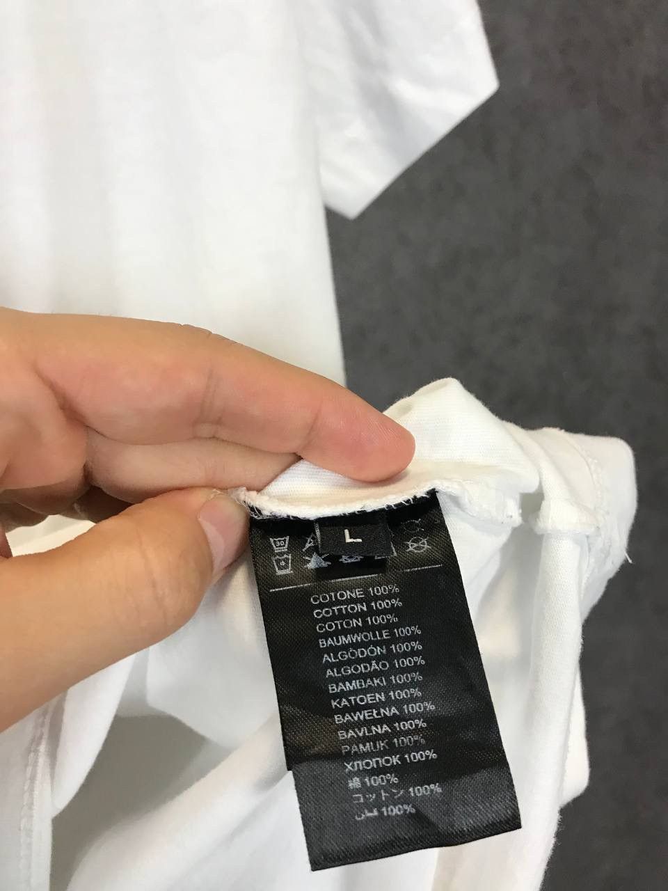 Designer × John Richmond John Richmond designer center logo tee Size US L / EU 52-54 / 3 - 5 Thumbnail