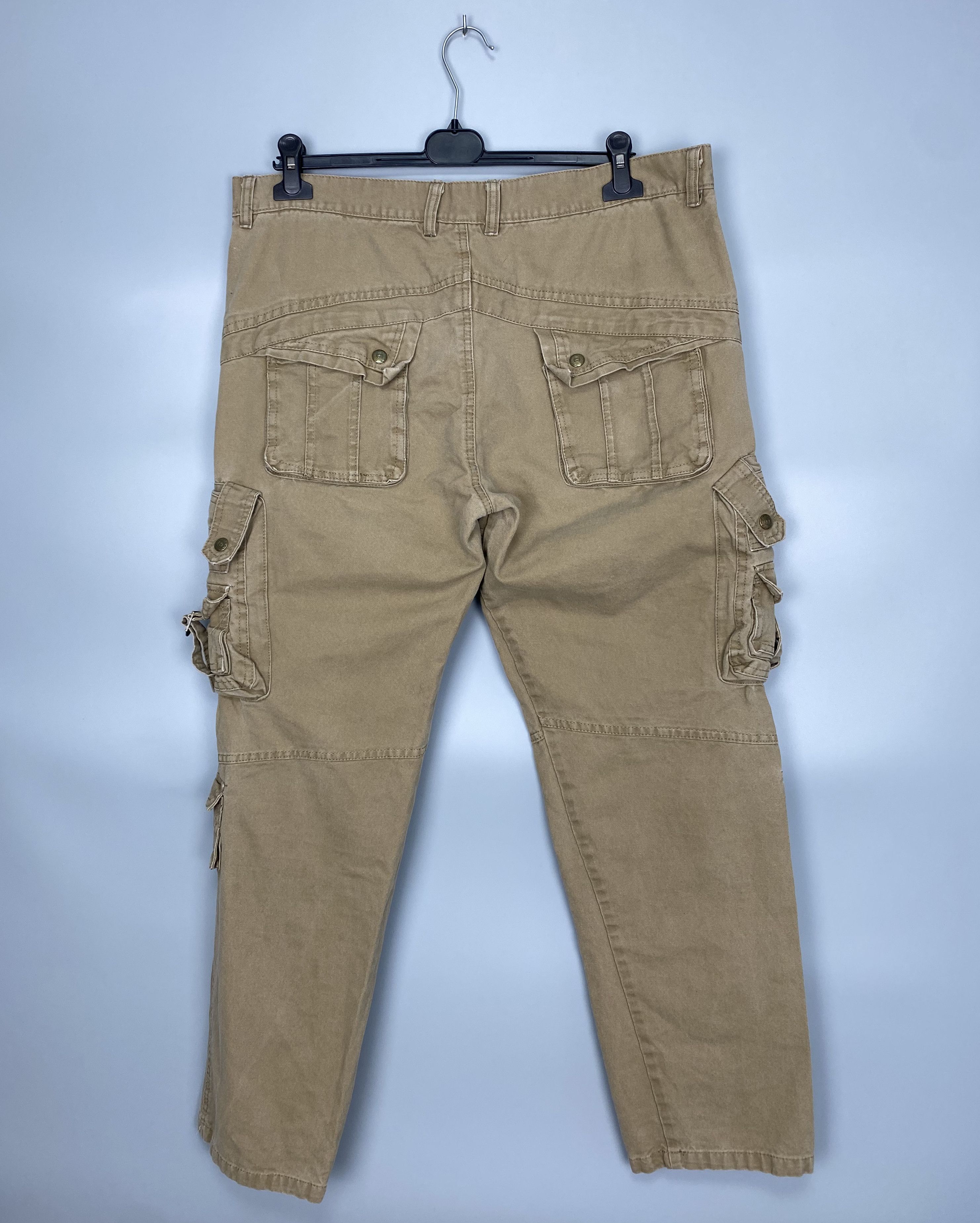 Japanese Brand Multipocket Cargo Pant Travis Scott Style Size US 38 / EU 54 - 8 Thumbnail