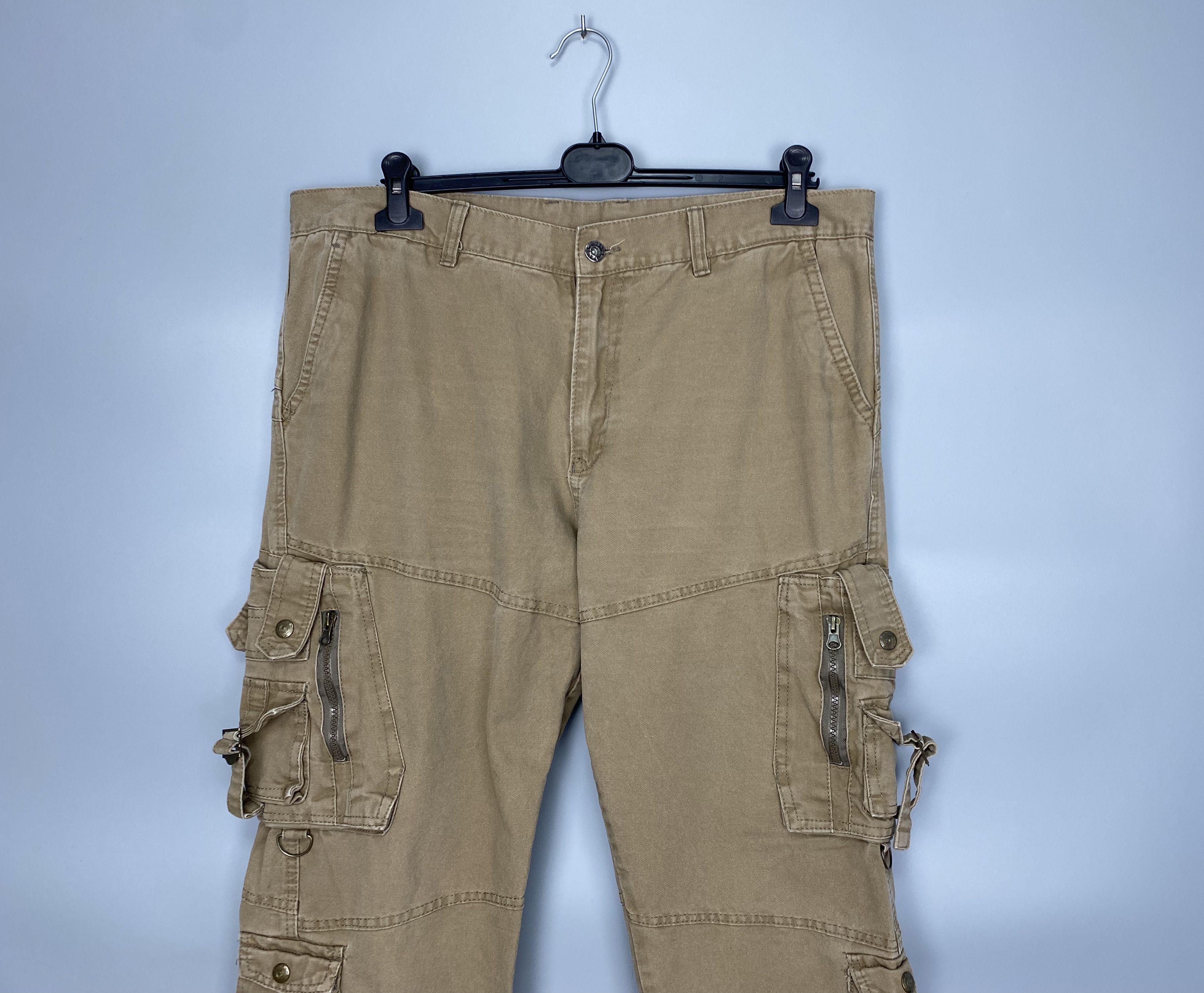 Japanese Brand Multipocket Cargo Pant Travis Scott Style Size US 38 / EU 54 - 4 Thumbnail