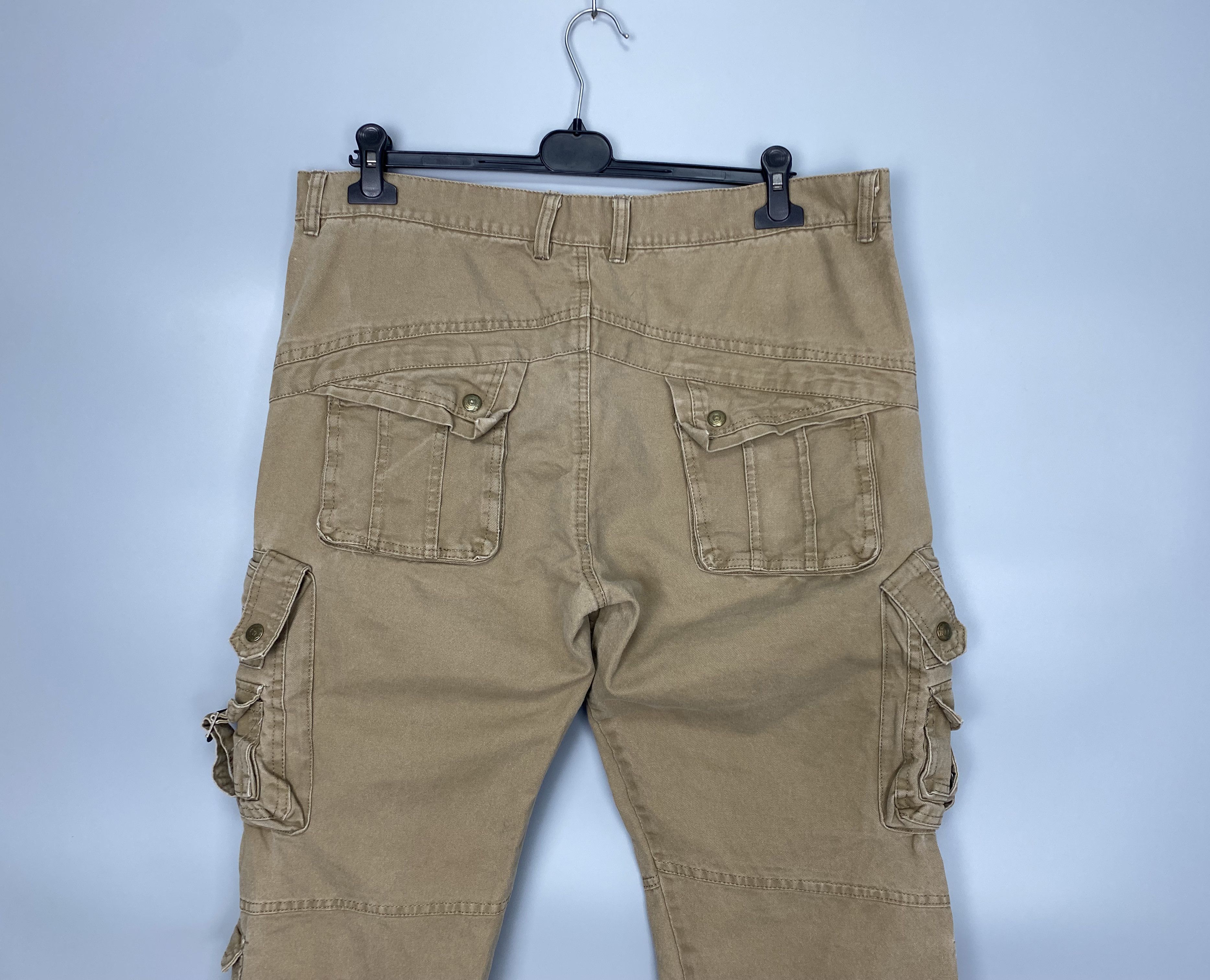 Japanese Brand Multipocket Cargo Pant Travis Scott Style Size US 38 / EU 54 - 9 Thumbnail