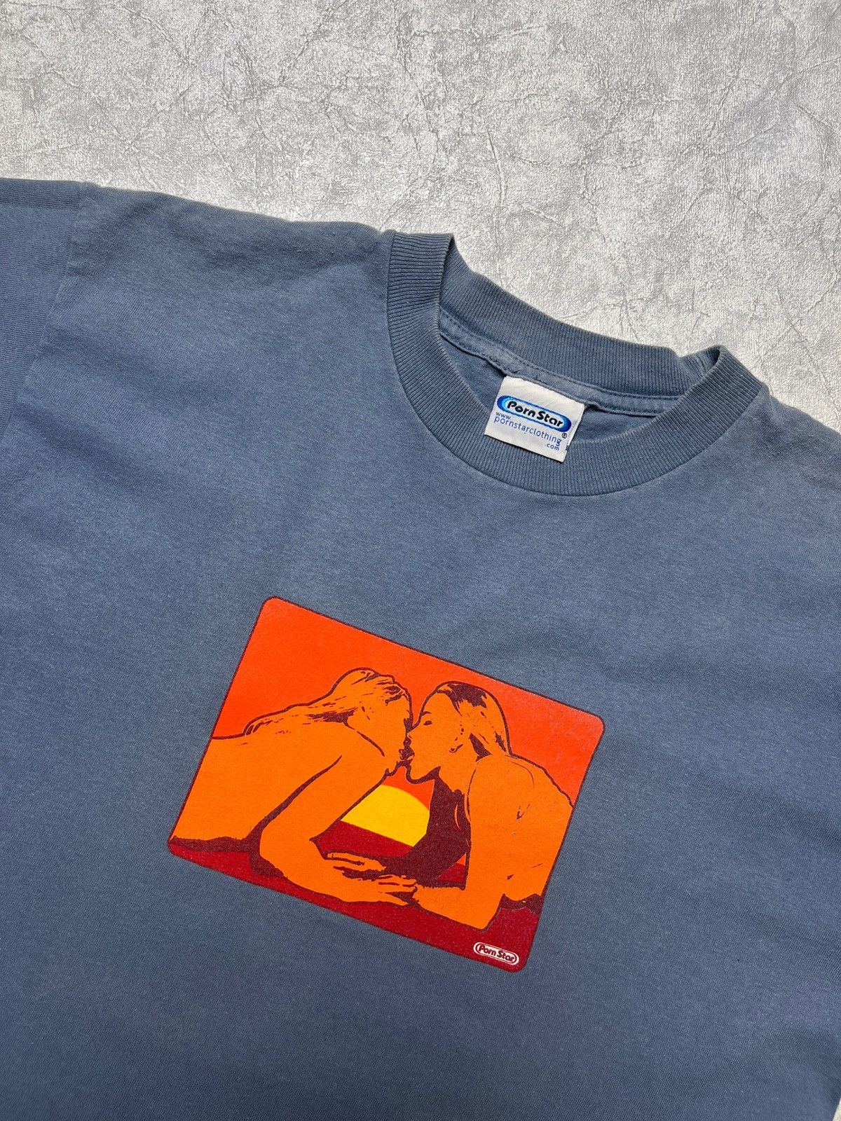 Vintage Vintage Porn Star Sexy Girls Kissing Made In USA Tee | Grailed