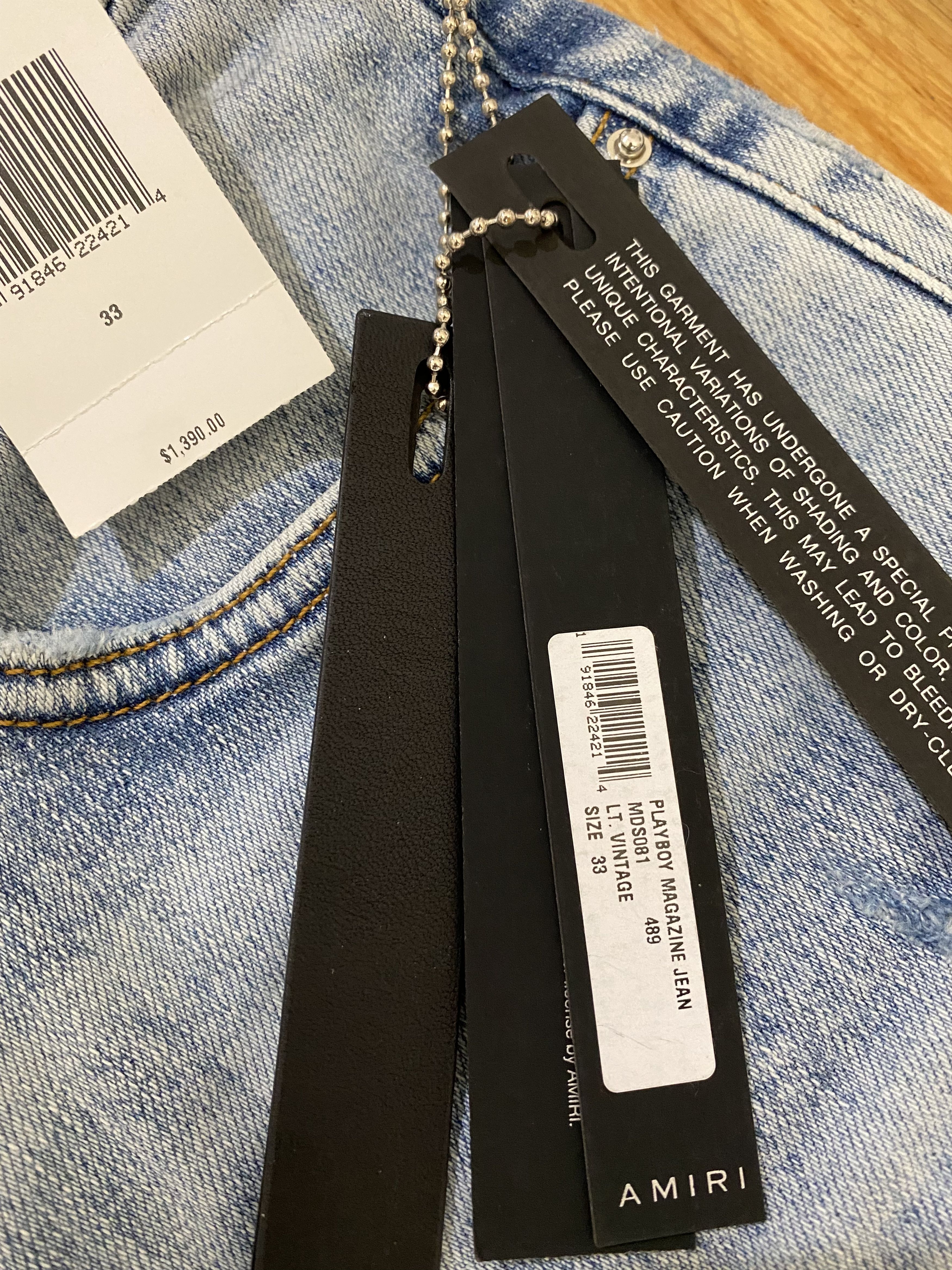Amiri Amiri playboy jeans Size US 33 - 5 Thumbnail