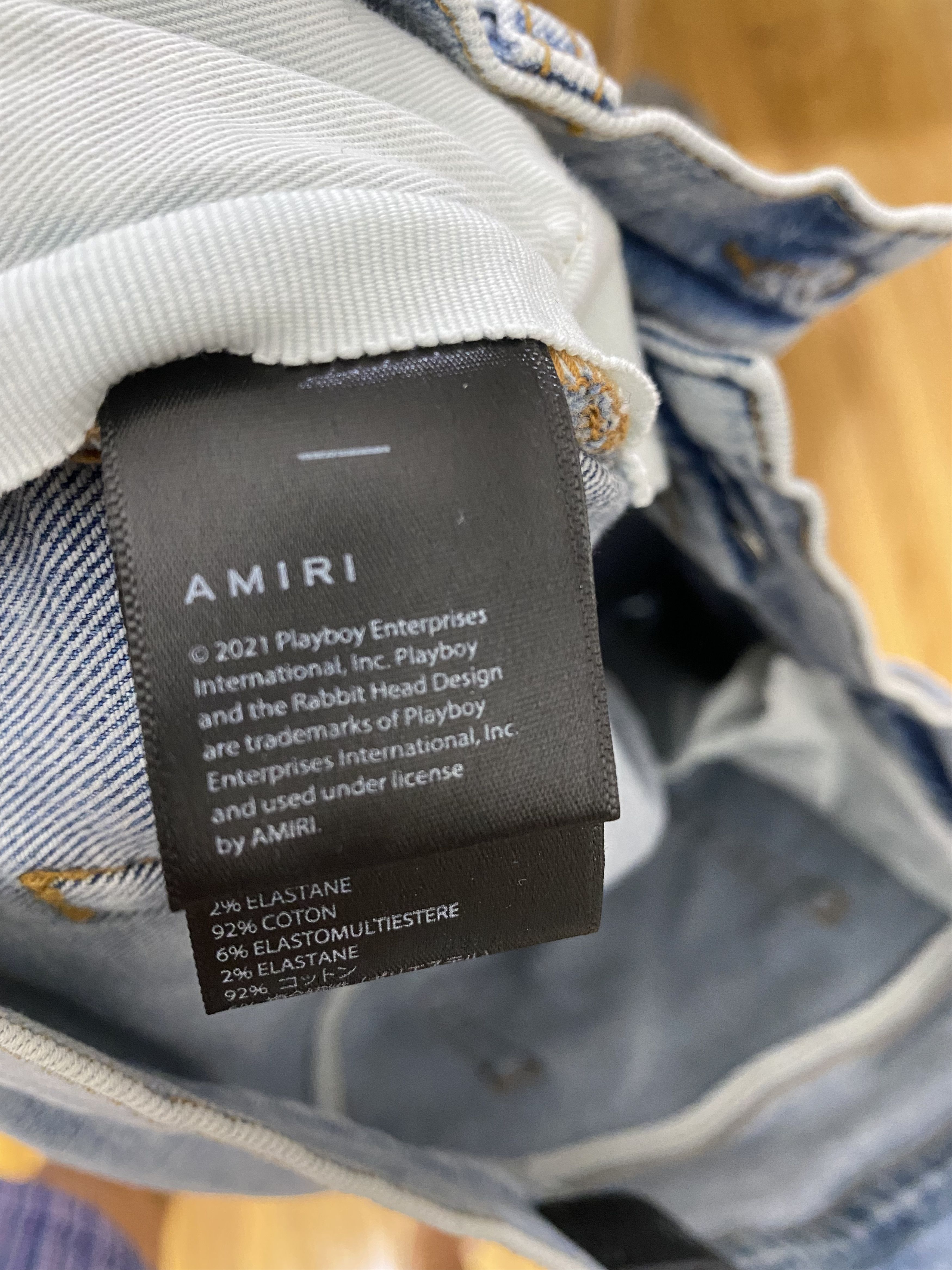 Amiri Amiri playboy jeans Size US 33 - 9 Thumbnail