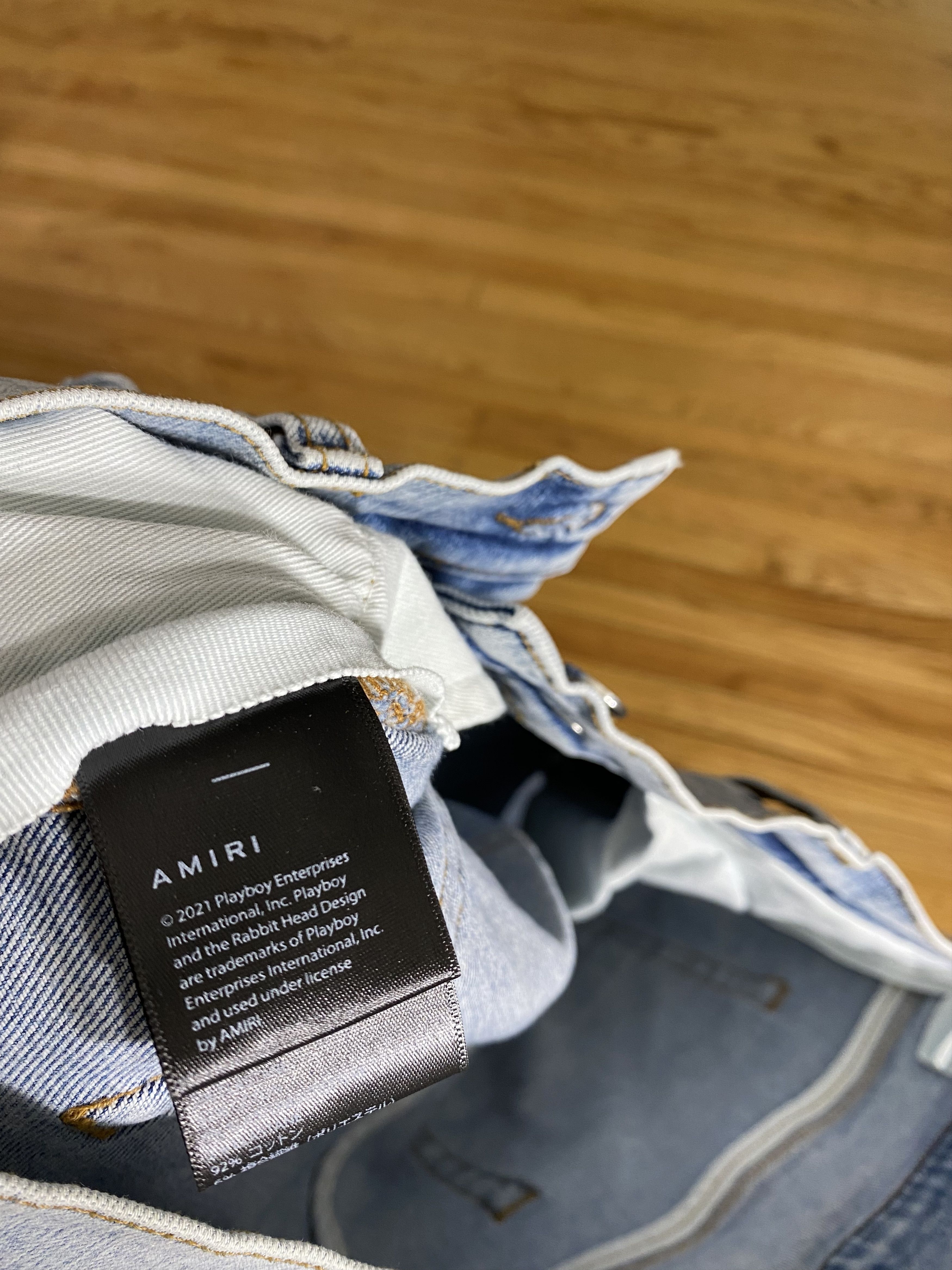 Amiri Amiri playboy jeans Size US 33 - 10 Thumbnail
