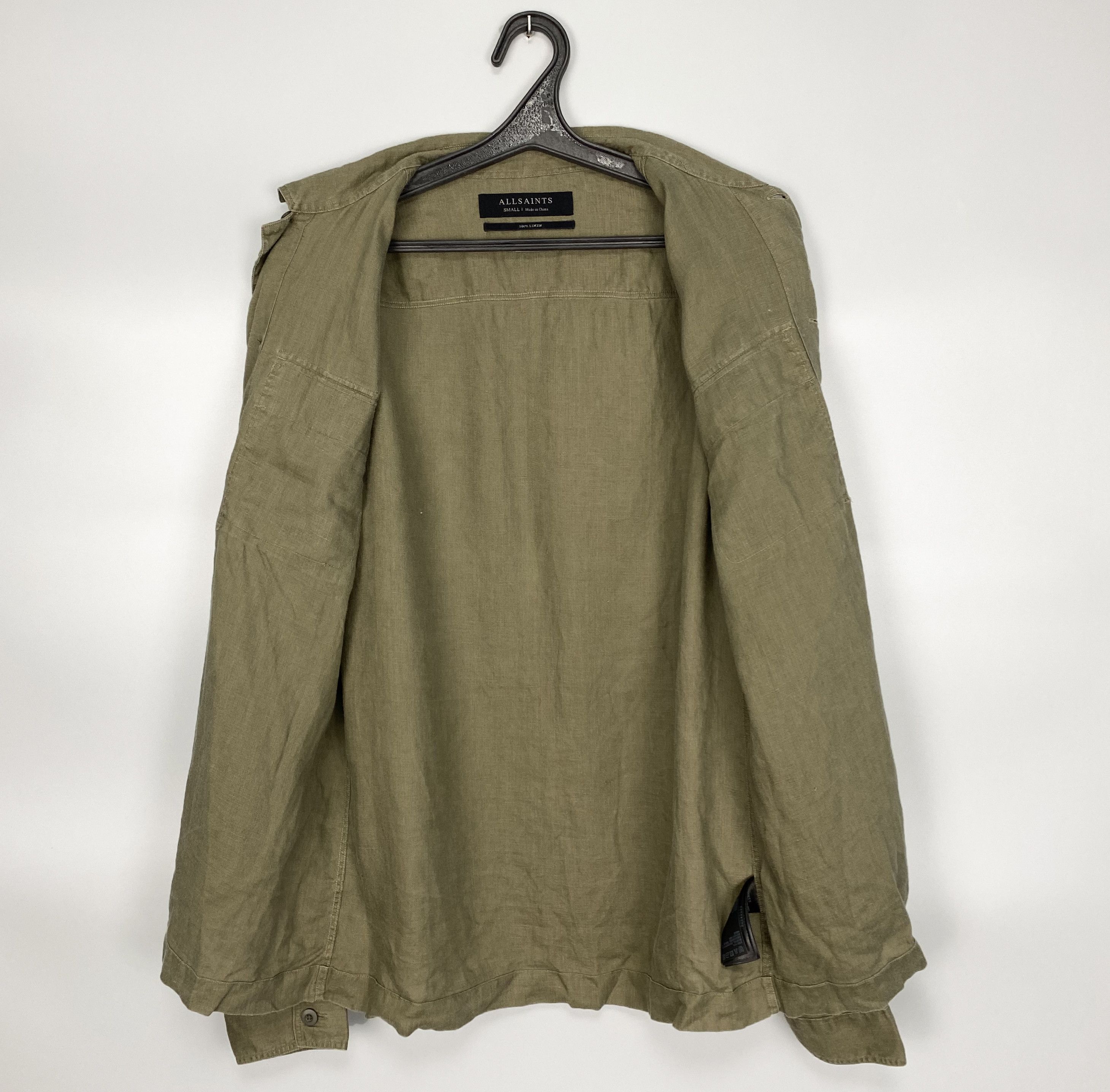 Allsaints ALLSAINTS 100% Linen Shirt Size US S / EU 44-46 / 1 - 5 Thumbnail