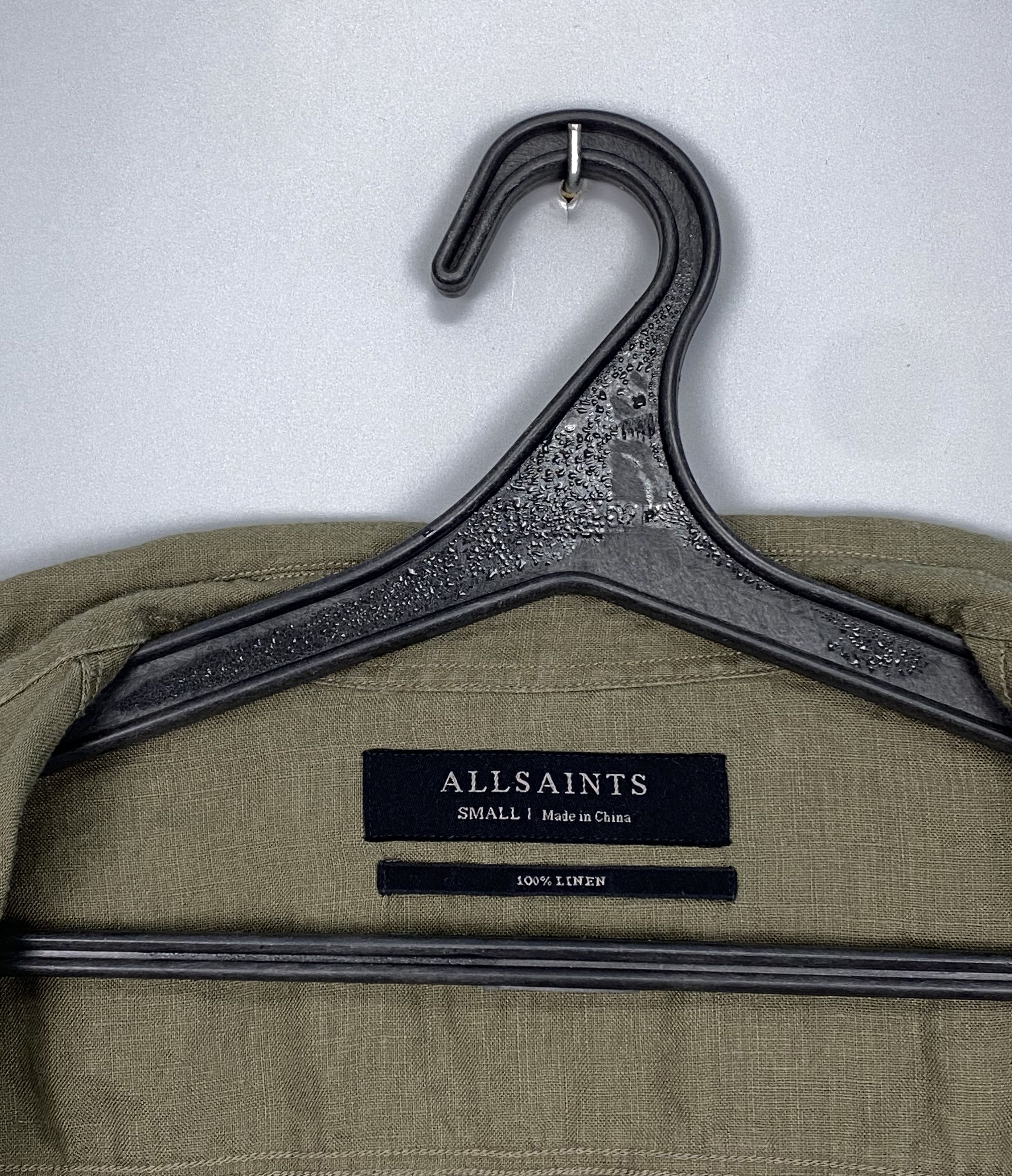 Allsaints ALLSAINTS 100% Linen Shirt Size US S / EU 44-46 / 1 - 6 Thumbnail
