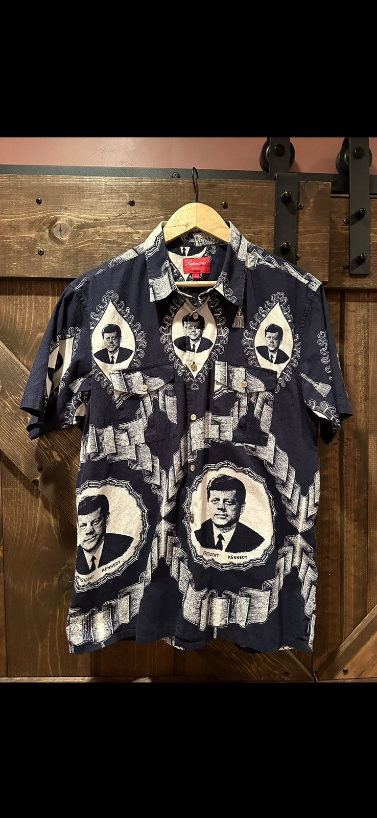 Jfk Supreme Shirt | Grailed