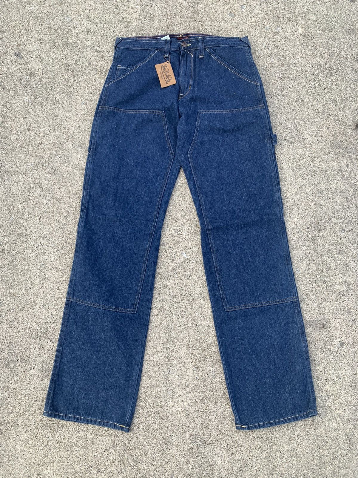 Von Dutch Von Dutch Double Knee Jeans Size US 32 / EU 48 - 1 Thumbnail
