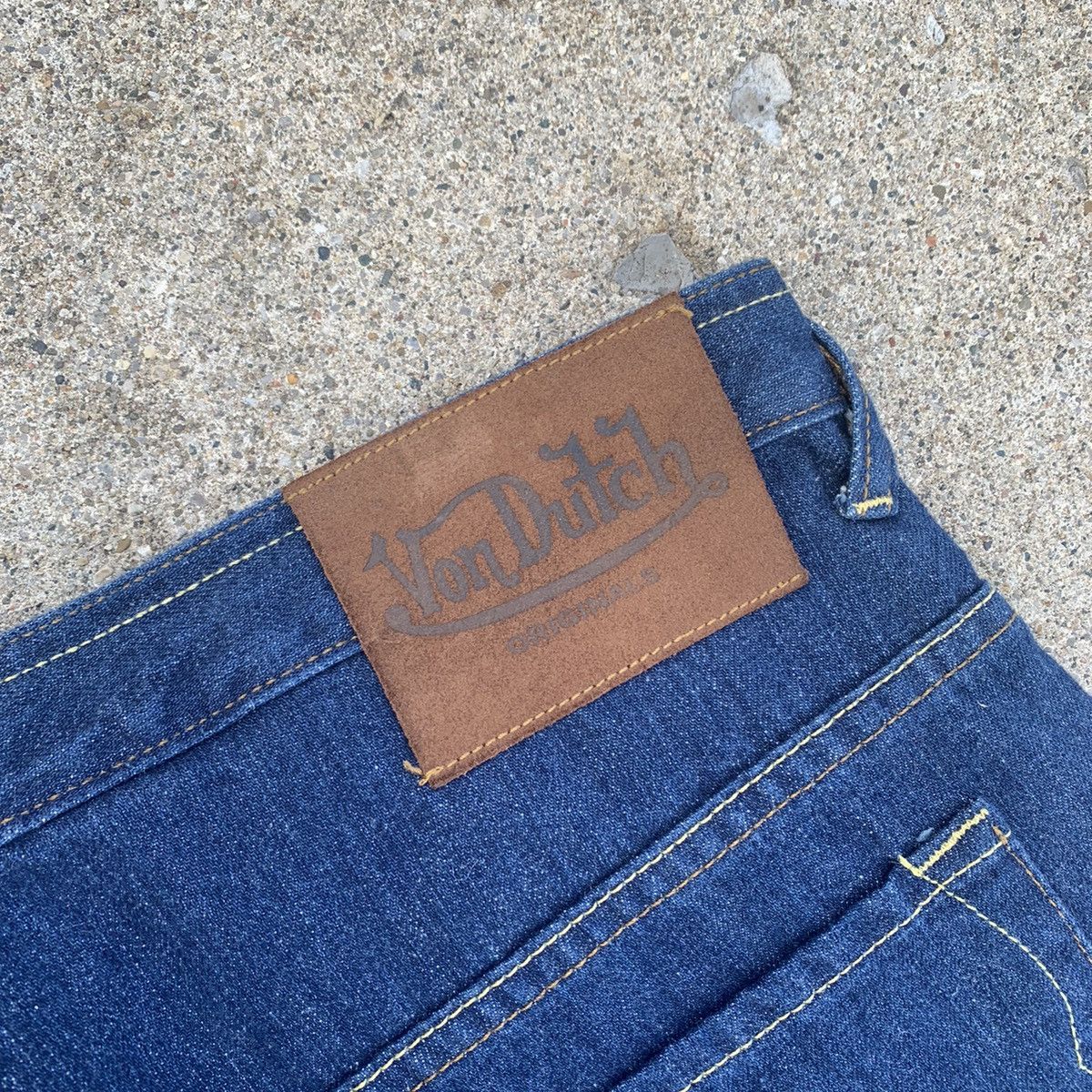 Von Dutch Von Dutch Double Knee Jeans Size US 32 / EU 48 - 4 Thumbnail
