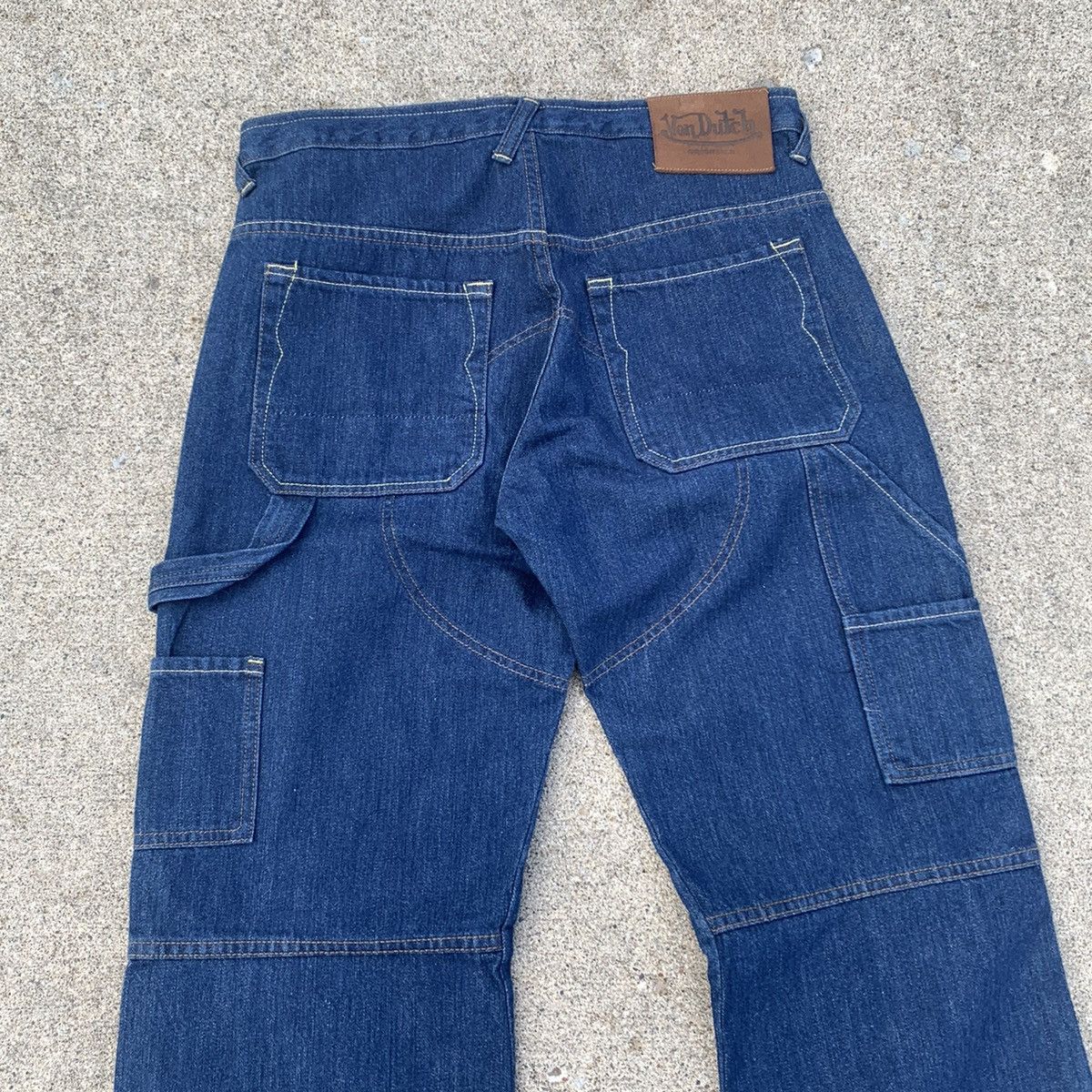 Von Dutch Von Dutch Double Knee Jeans Size US 32 / EU 48 - 3 Thumbnail