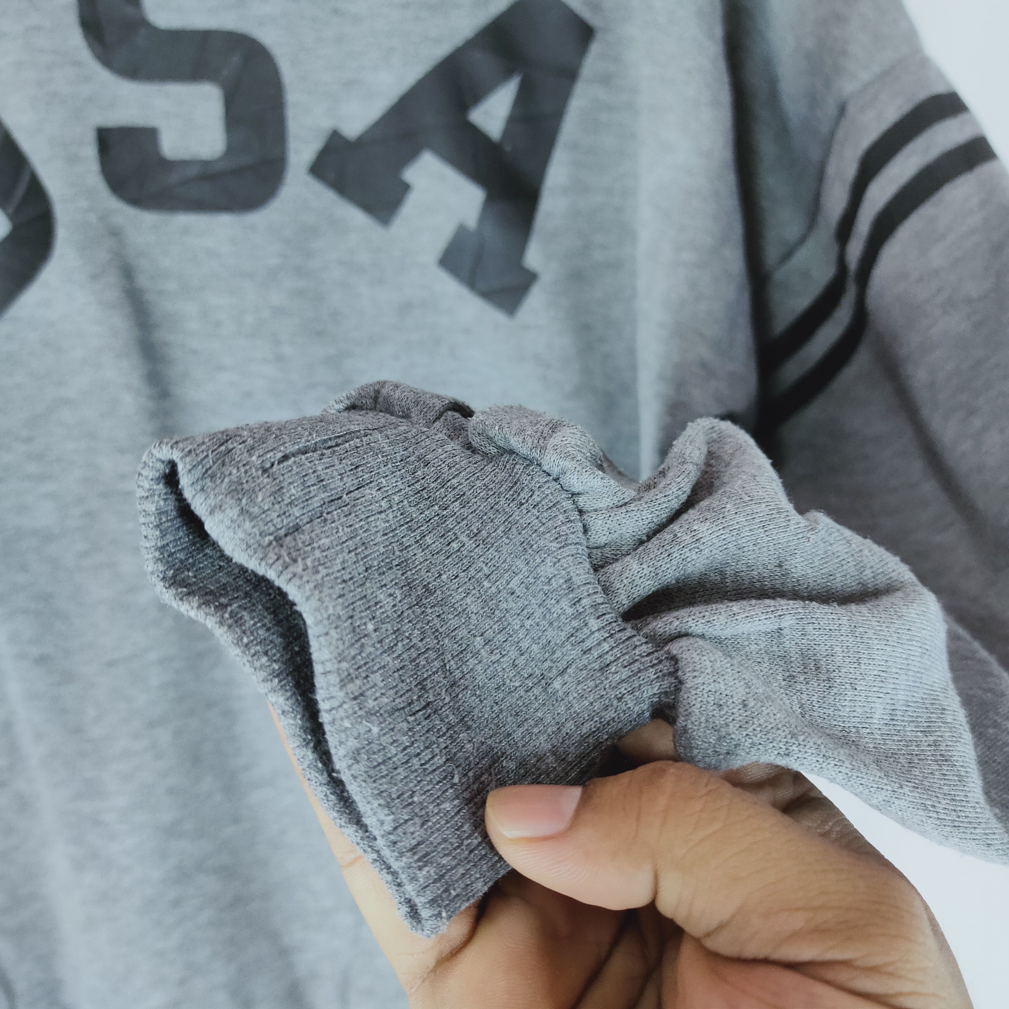 Other USA SPELLOUT BAGGY Double Line Crewneck L Size Sweatshirt Size US L / EU 52-54 / 3 - 4 Thumbnail
