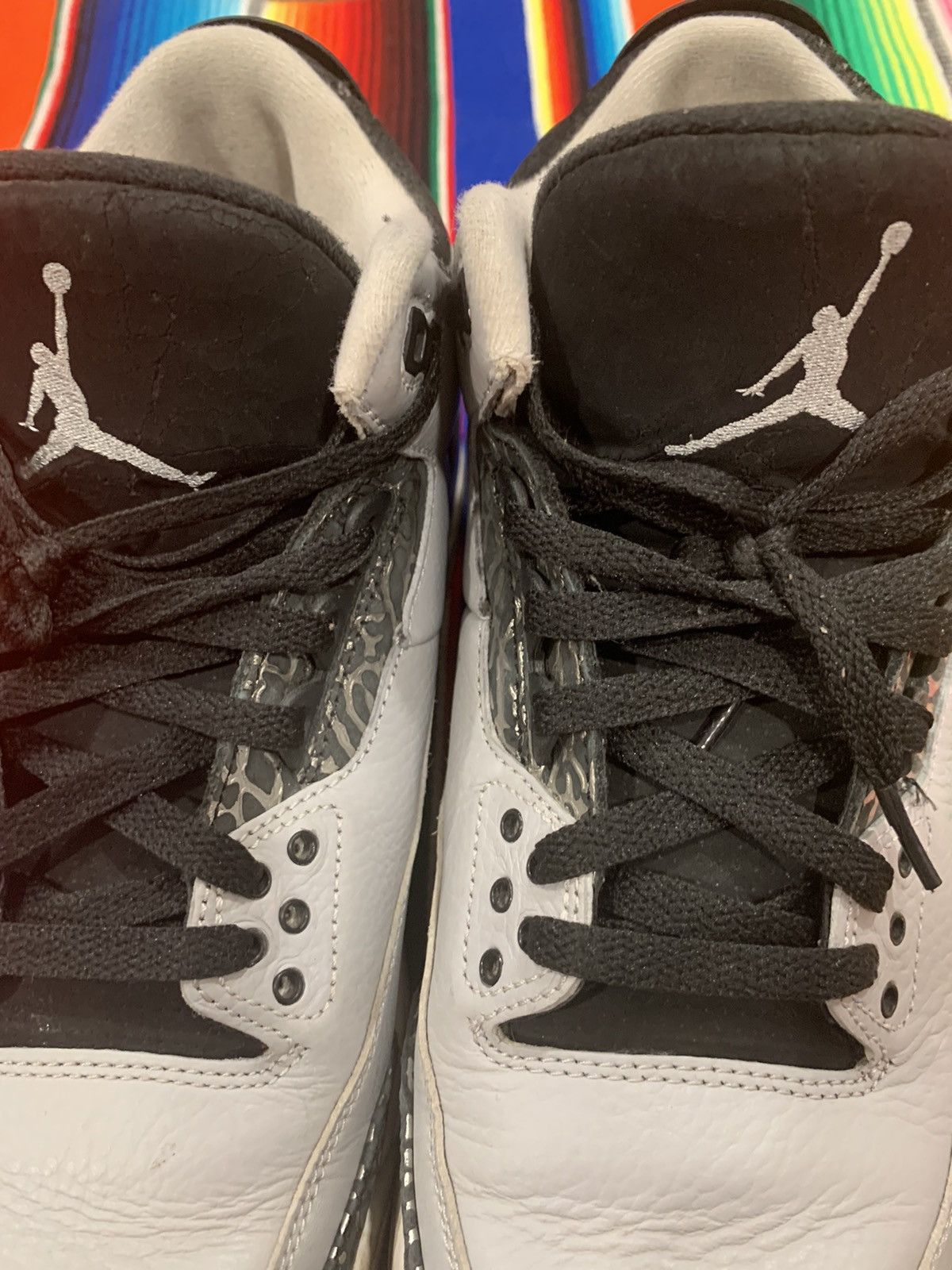 Jordan Brand 2014 wolf grey air Jordan 3s retro size 11 *no box* Size US 11 / EU 44 - 6 Thumbnail