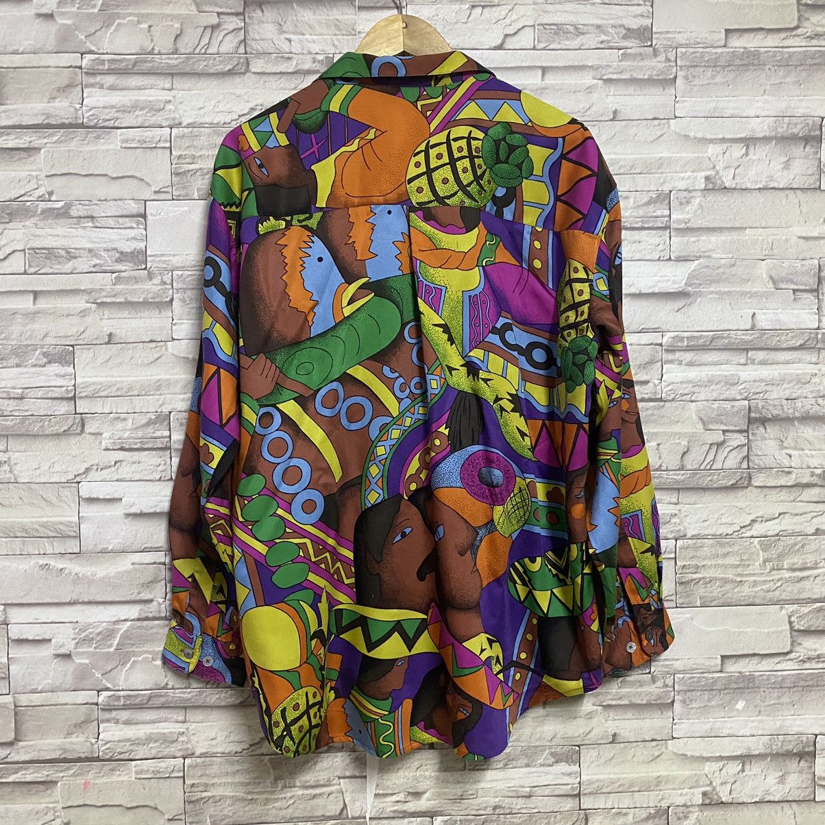 Vintage Vintage Picasso Art Button Up Size US L / EU 52-54 / 3 - 13 Thumbnail