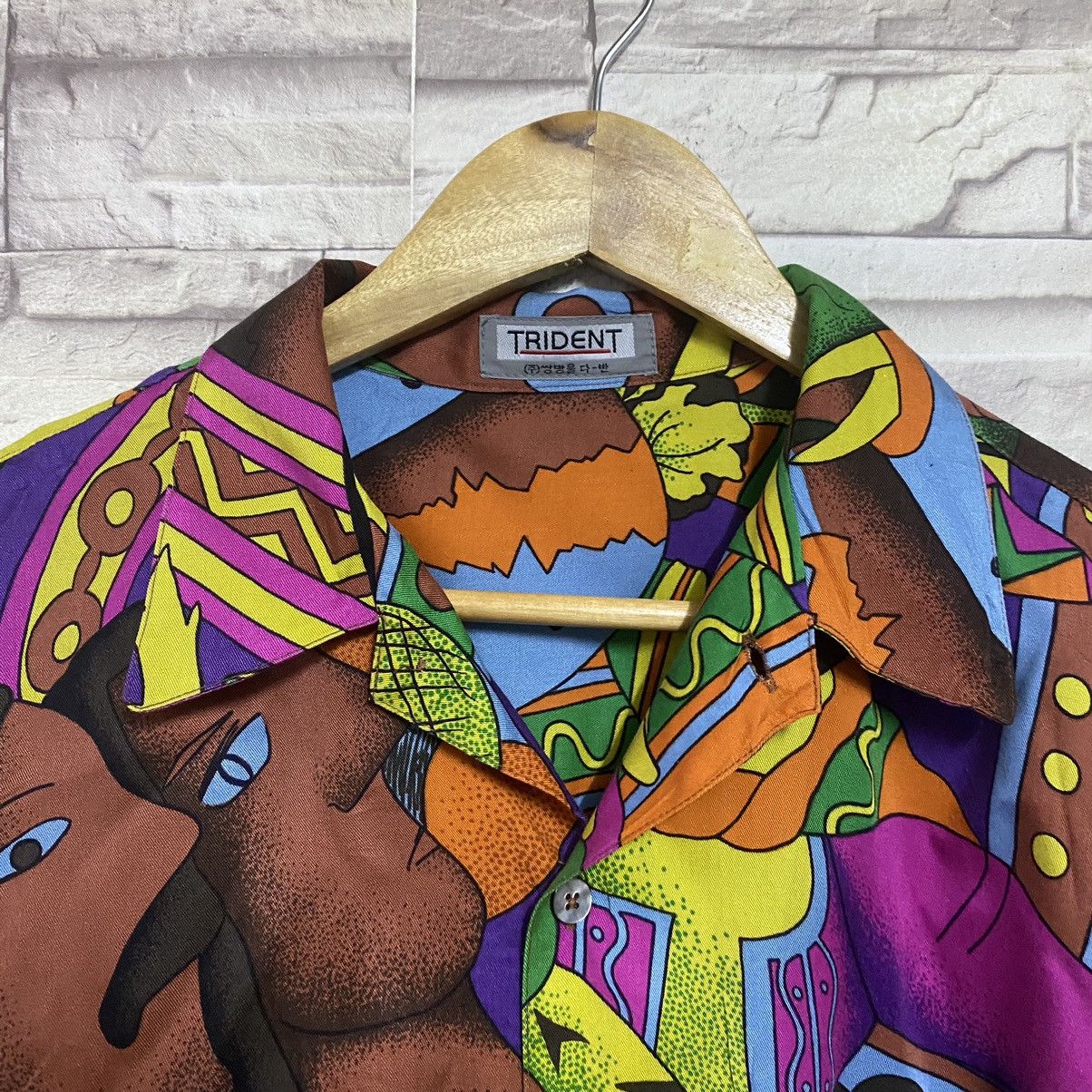 Vintage Vintage Picasso Art Button Up Size US L / EU 52-54 / 3 - 12 Thumbnail