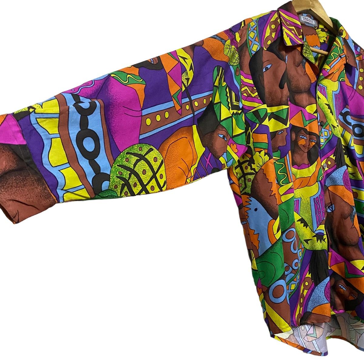 Vintage Vintage Picasso Art Button Up Size US L / EU 52-54 / 3 - 5 Thumbnail