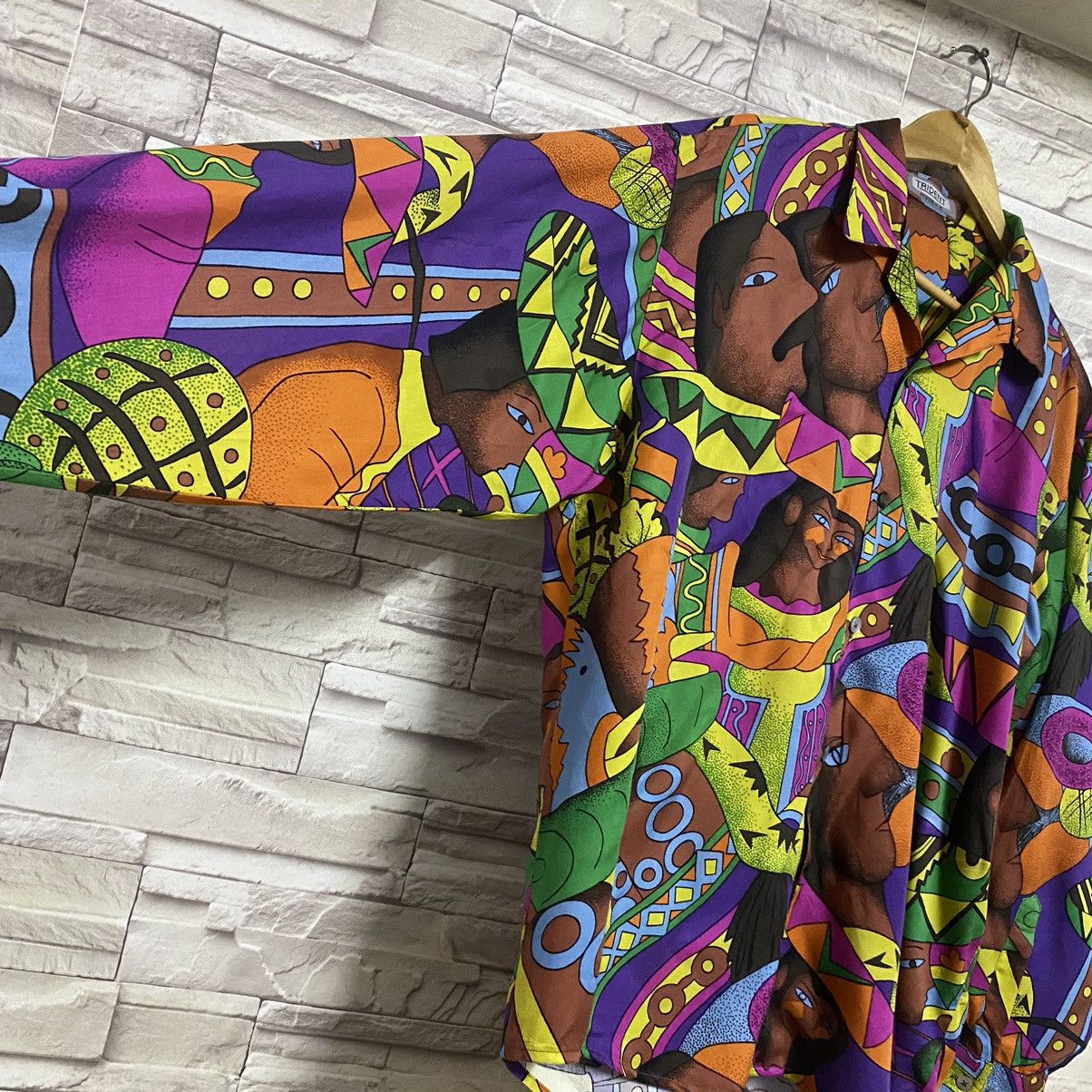 Vintage Vintage Picasso Art Button Up Size US L / EU 52-54 / 3 - 11 Thumbnail