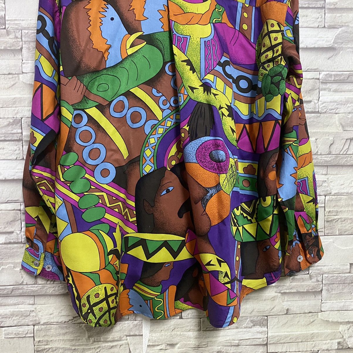 Vintage Vintage Picasso Art Button Up Size US L / EU 52-54 / 3 - 15 Thumbnail