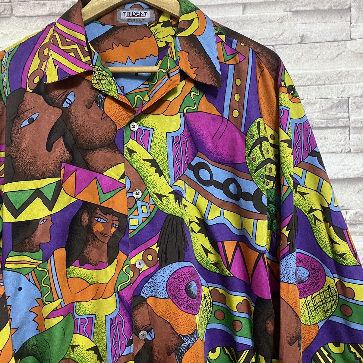 Vintage Vintage Picasso Art Button Up Size US L / EU 52-54 / 3 - 8 Thumbnail