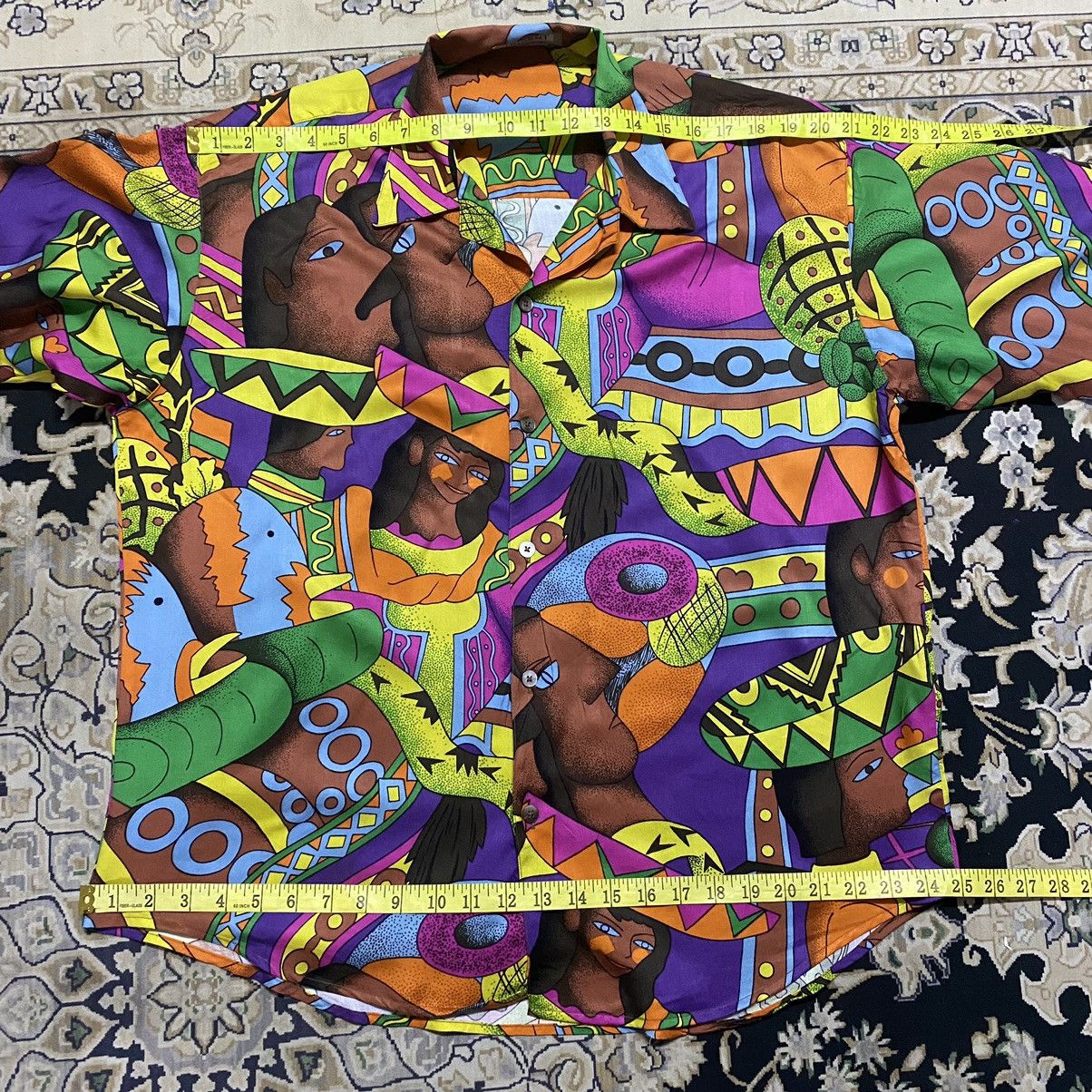 Vintage Vintage Picasso Art Button Up Size US L / EU 52-54 / 3 - 22 Thumbnail