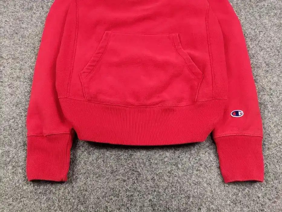 Champion Vintage Champion Reverse Weave warm up Red Logo Hoodie Size US S / EU 44-46 / 1 - 4 Thumbnail