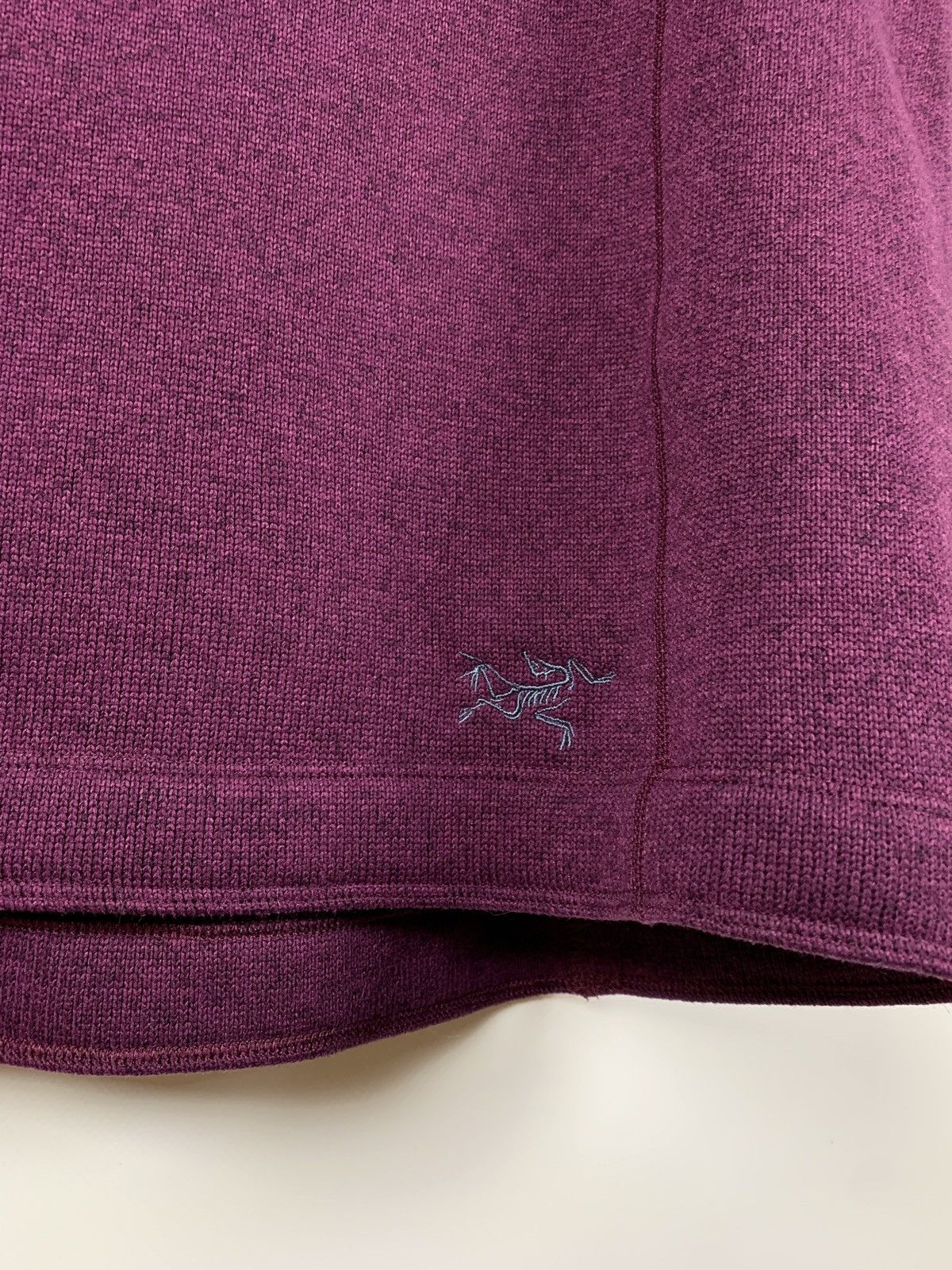 Arc'teryx Arcteryx Women’s Fleece High Neck Purple Sweatshirt Size M / US 6-8 / IT 42-44 - 8 Thumbnail