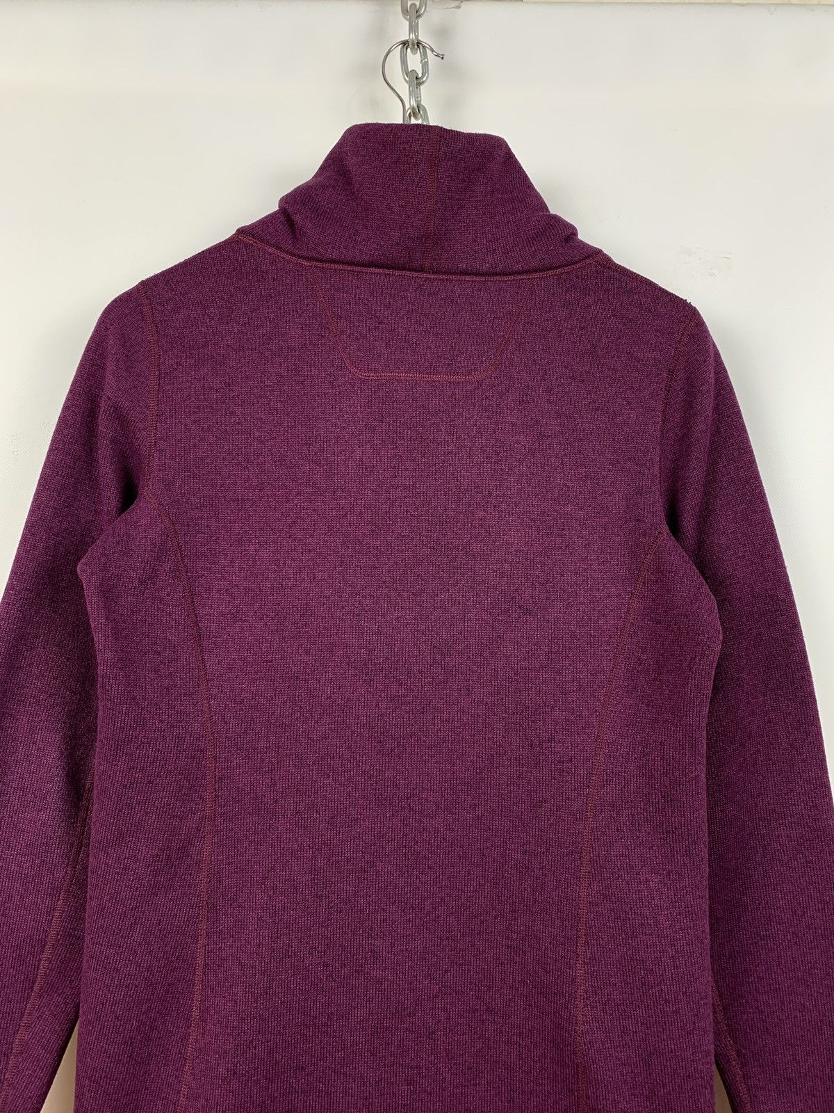 Arc'teryx Arcteryx Women’s Fleece High Neck Purple Sweatshirt Size M / US 6-8 / IT 42-44 - 11 Thumbnail