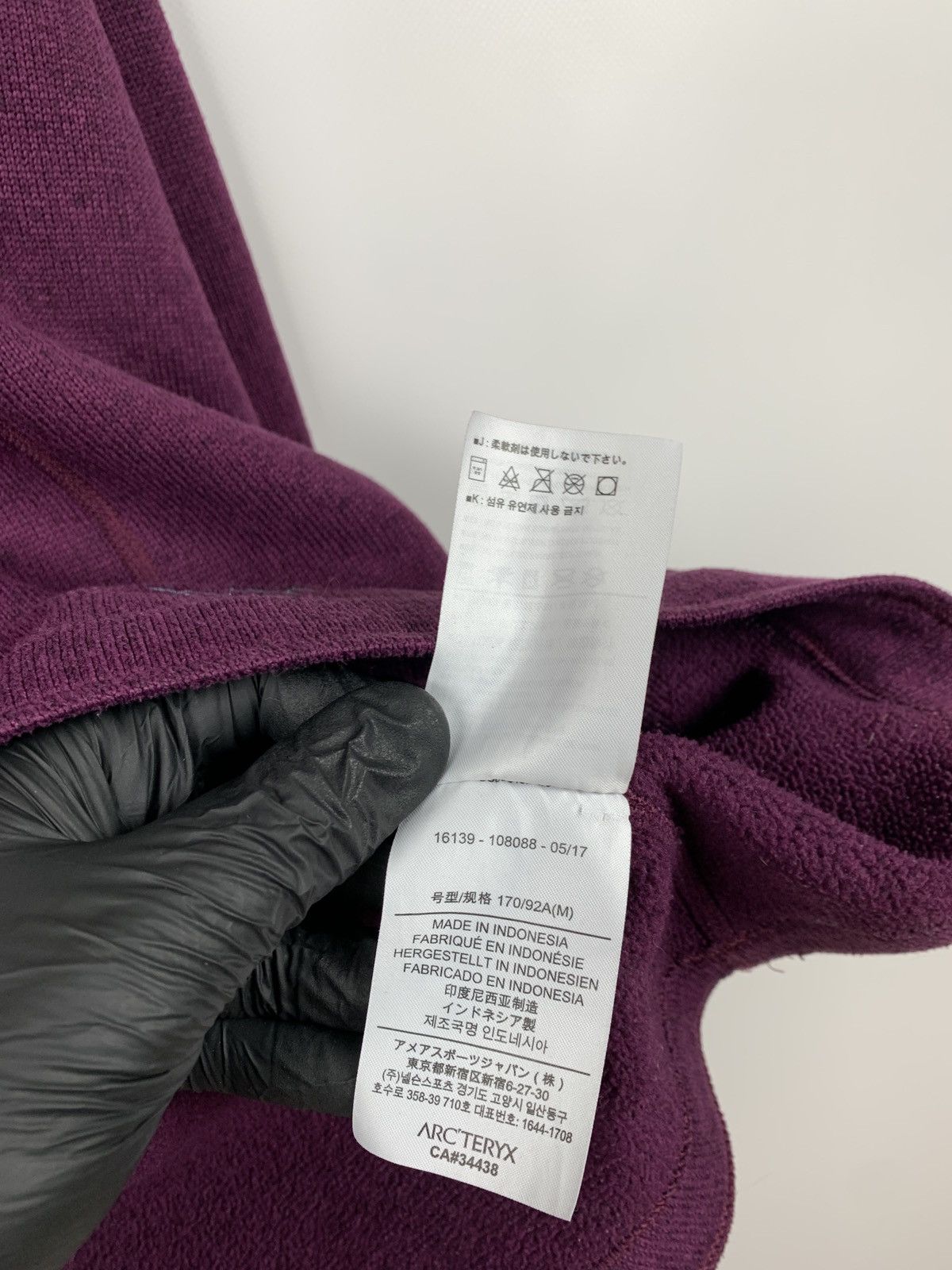 Arc'teryx Arcteryx Women’s Fleece High Neck Purple Sweatshirt Size M / US 6-8 / IT 42-44 - 16 Thumbnail