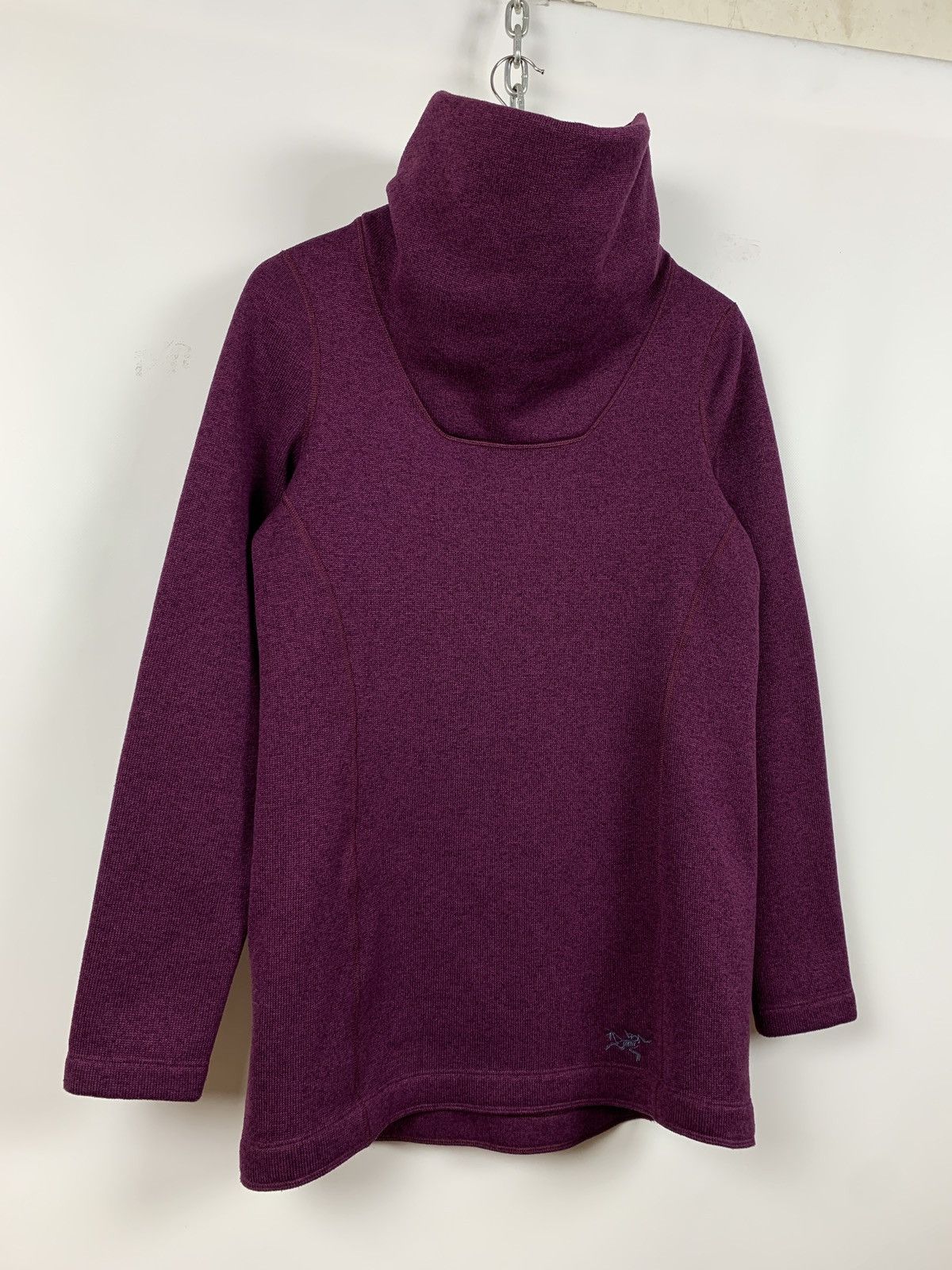 Arc'teryx Arcteryx Women’s Fleece High Neck Purple Sweatshirt Size M / US 6-8 / IT 42-44 - 3 Thumbnail
