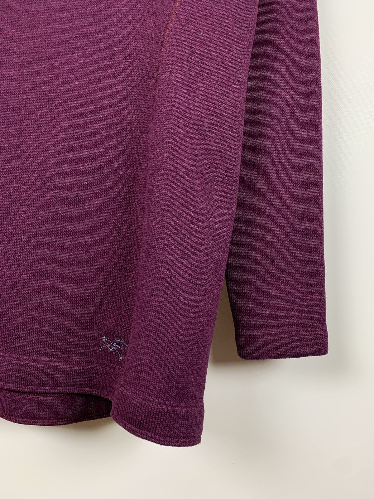 Arc'teryx Arcteryx Women’s Fleece High Neck Purple Sweatshirt Size M / US 6-8 / IT 42-44 - 7 Thumbnail