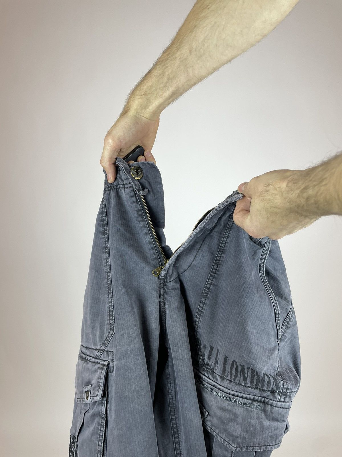 Other Lonsdale Vintage Cargo pants Mens size 33 Size US 33 - 7 Thumbnail