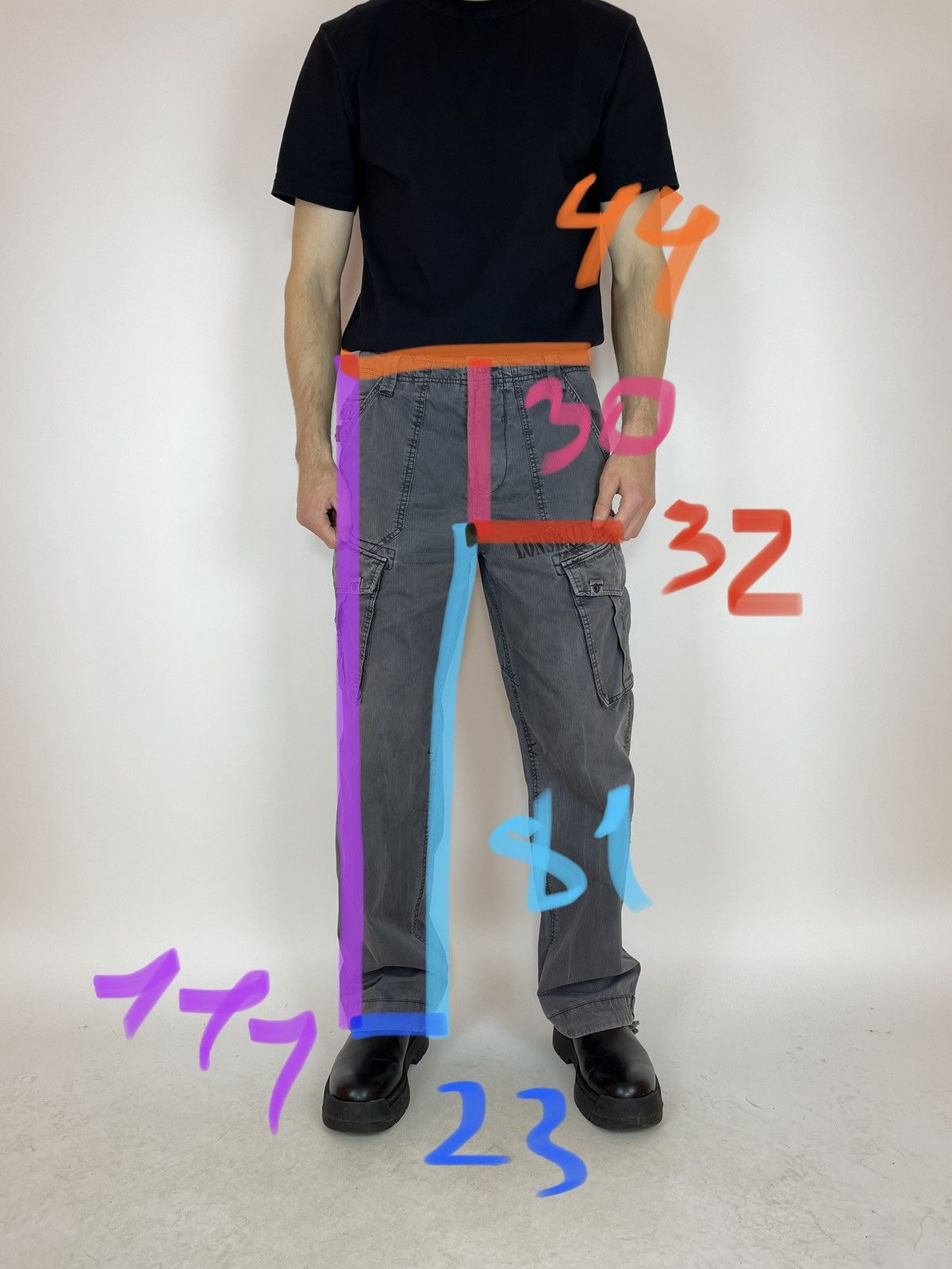 Other Lonsdale Vintage Cargo pants Mens size 33 Size US 33 - 13 Thumbnail
