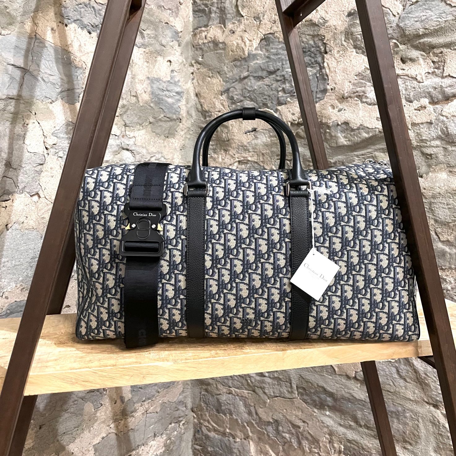 Dior Lingot 50 Duffle Bag, $3300+
