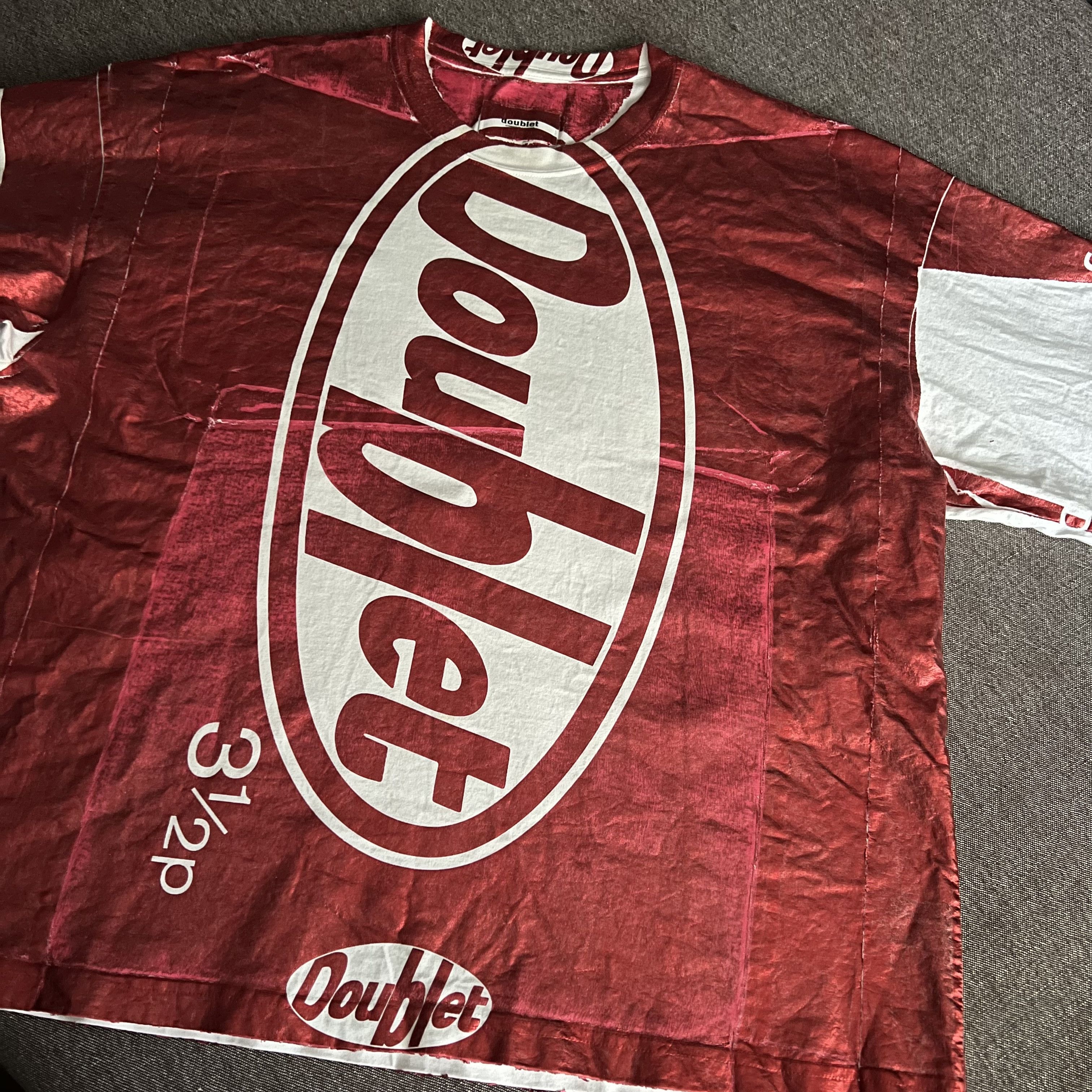 Doublet × Japanese Brand Doublet Kit Kat Foil Package Longsleeve Shirt Size US M / EU 48-50 / 2 - 3 Thumbnail