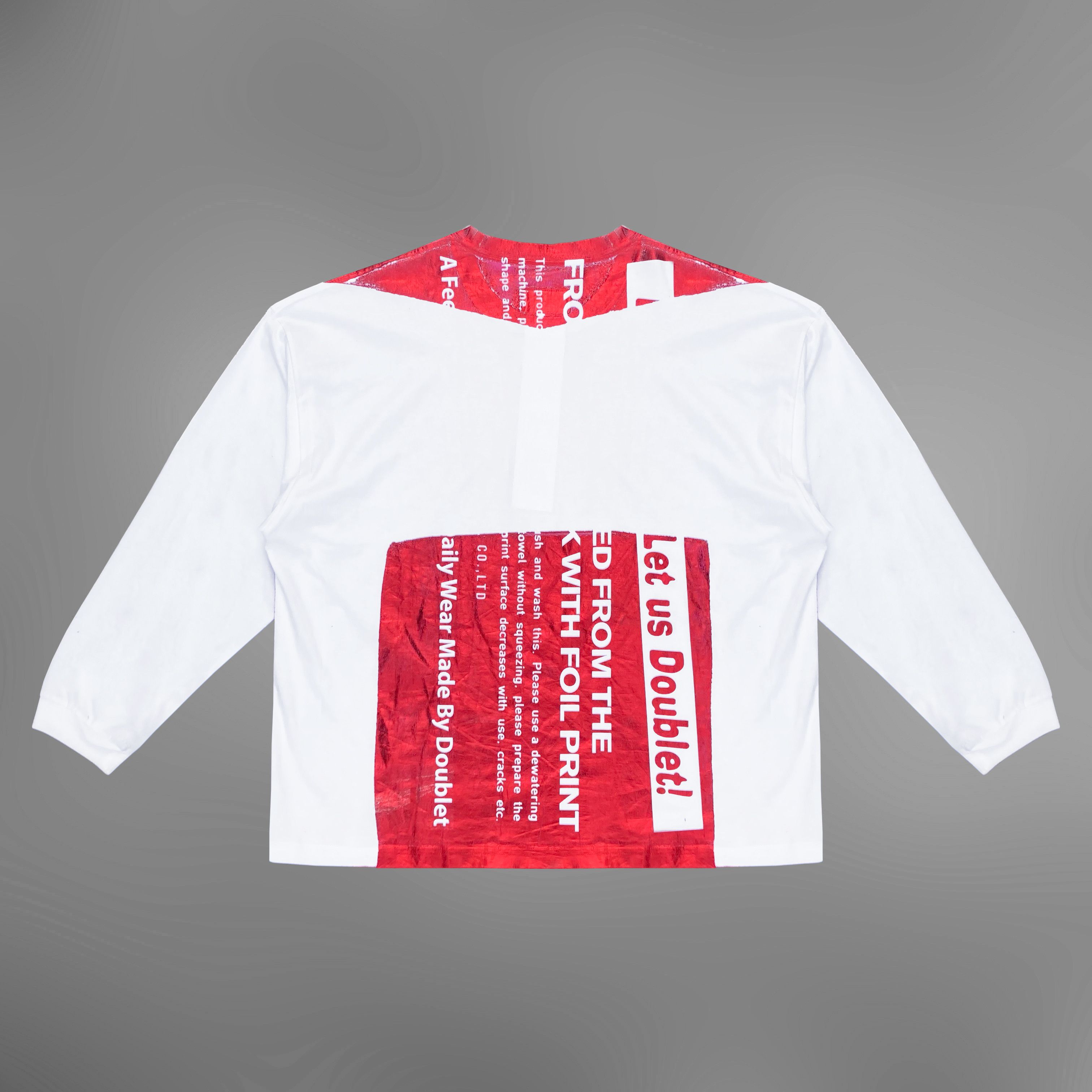Doublet × Japanese Brand Doublet Kit Kat Foil Package Longsleeve Shirt Size US M / EU 48-50 / 2 - 2 Thumbnail