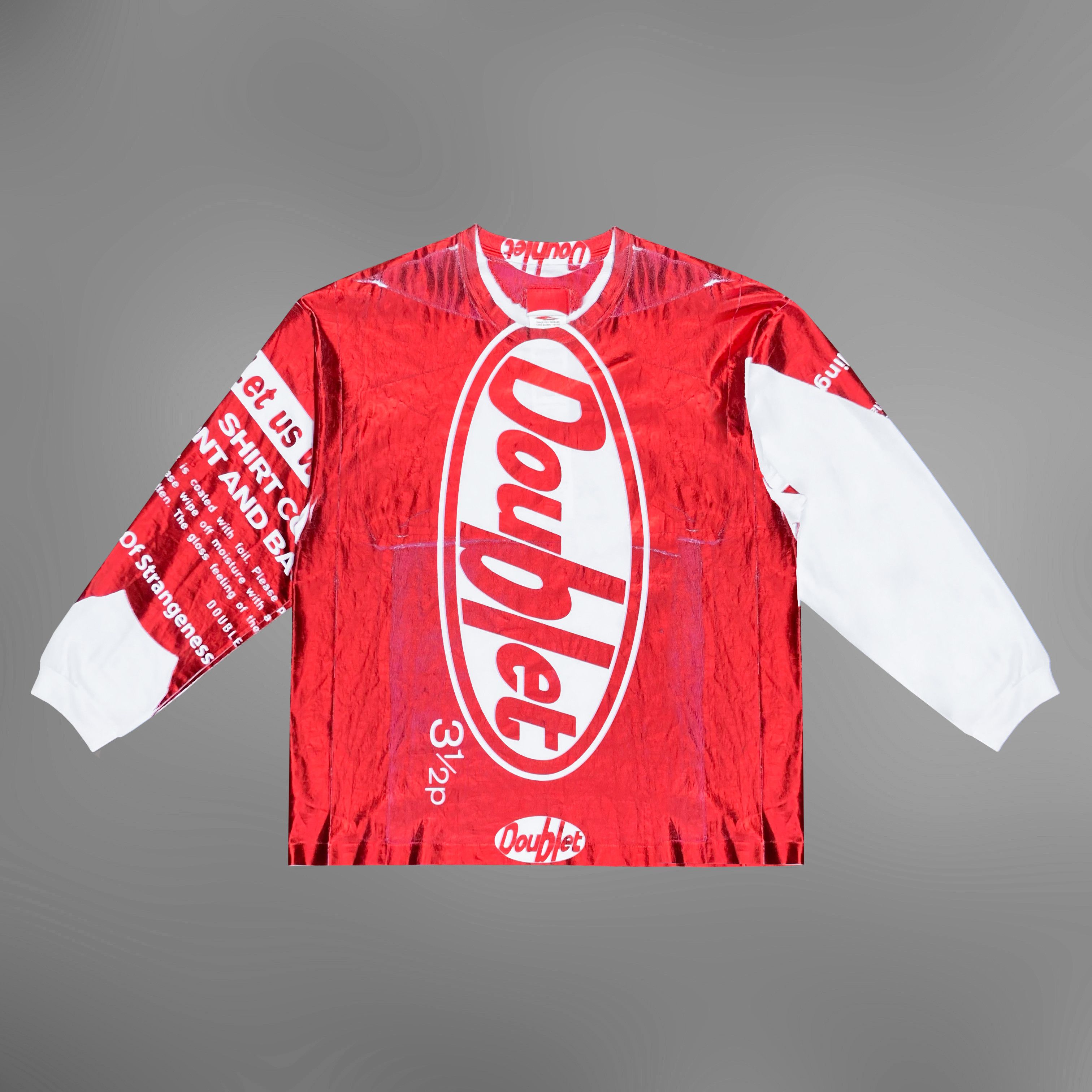 Doublet × Japanese Brand Doublet Kit Kat Foil Package Longsleeve Shirt Size US M / EU 48-50 / 2 - 1 Thumbnail
