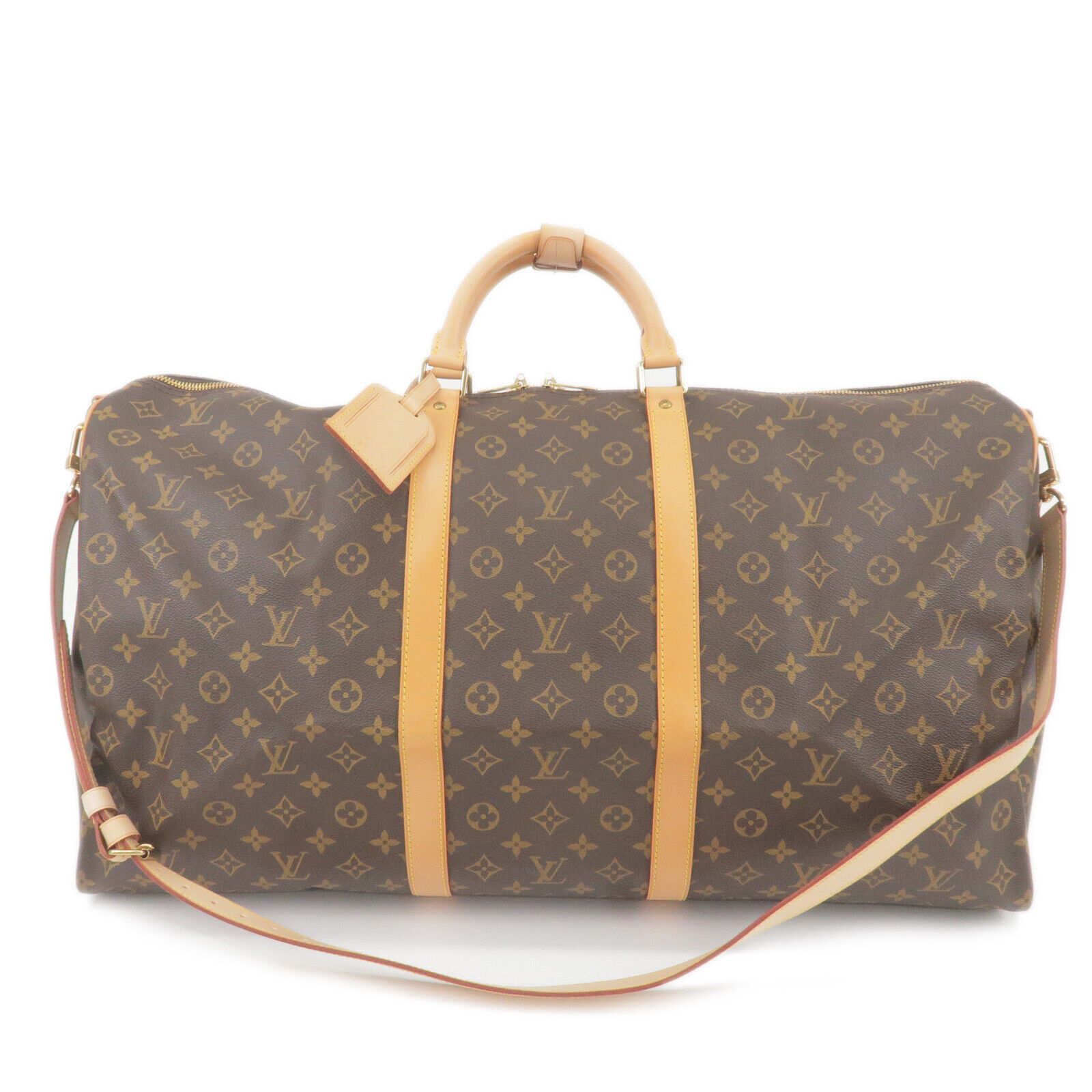 Authentic Louis Vuitton Monogram Keep All Bandouliere 60 Bag