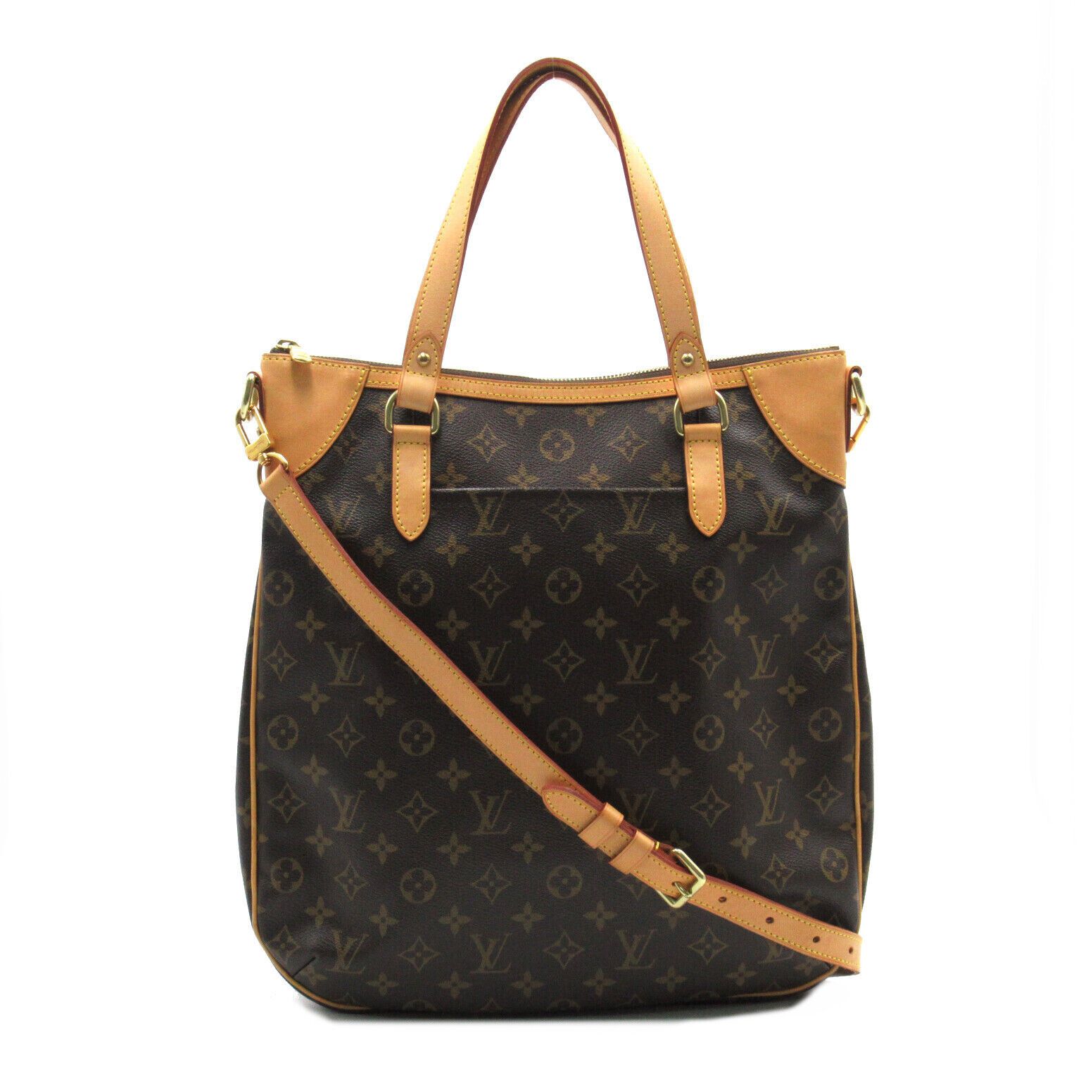 LOUIS VUITTON Odeon GM Shoulder Handbag M56388 Monogram Canvas Brown